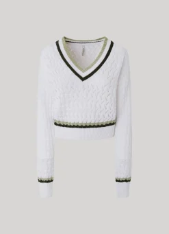 Mulher Pepe Jeans Malhas E Cardigans><noscript><img width=