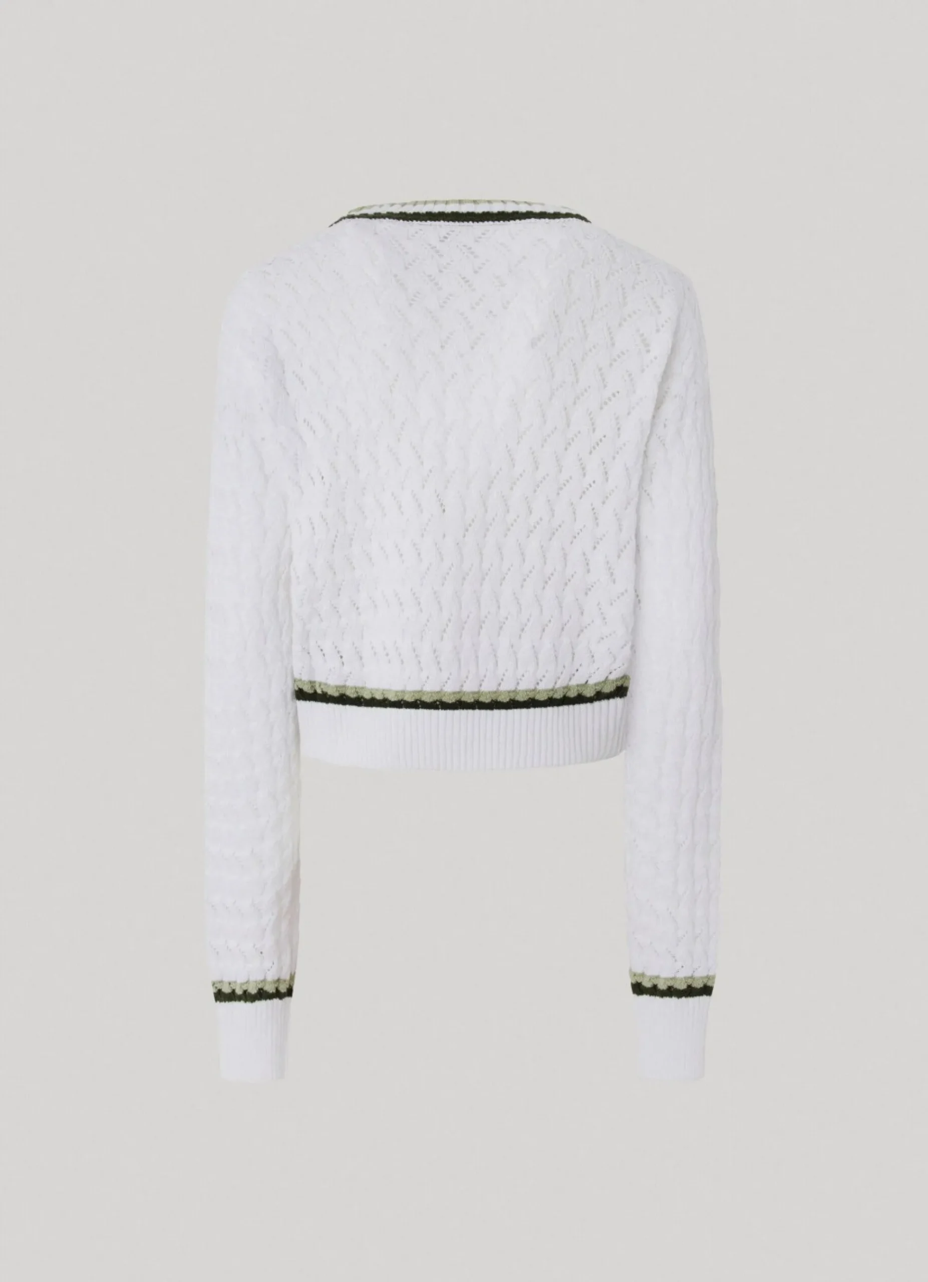 Mulher Pepe Jeans Malhas E Cardigans>Sweater Diamonds Openwork