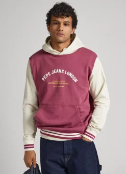 Homem Pepe Jeans Sweatshirts>Sweatshirt Algodao Com Capuz