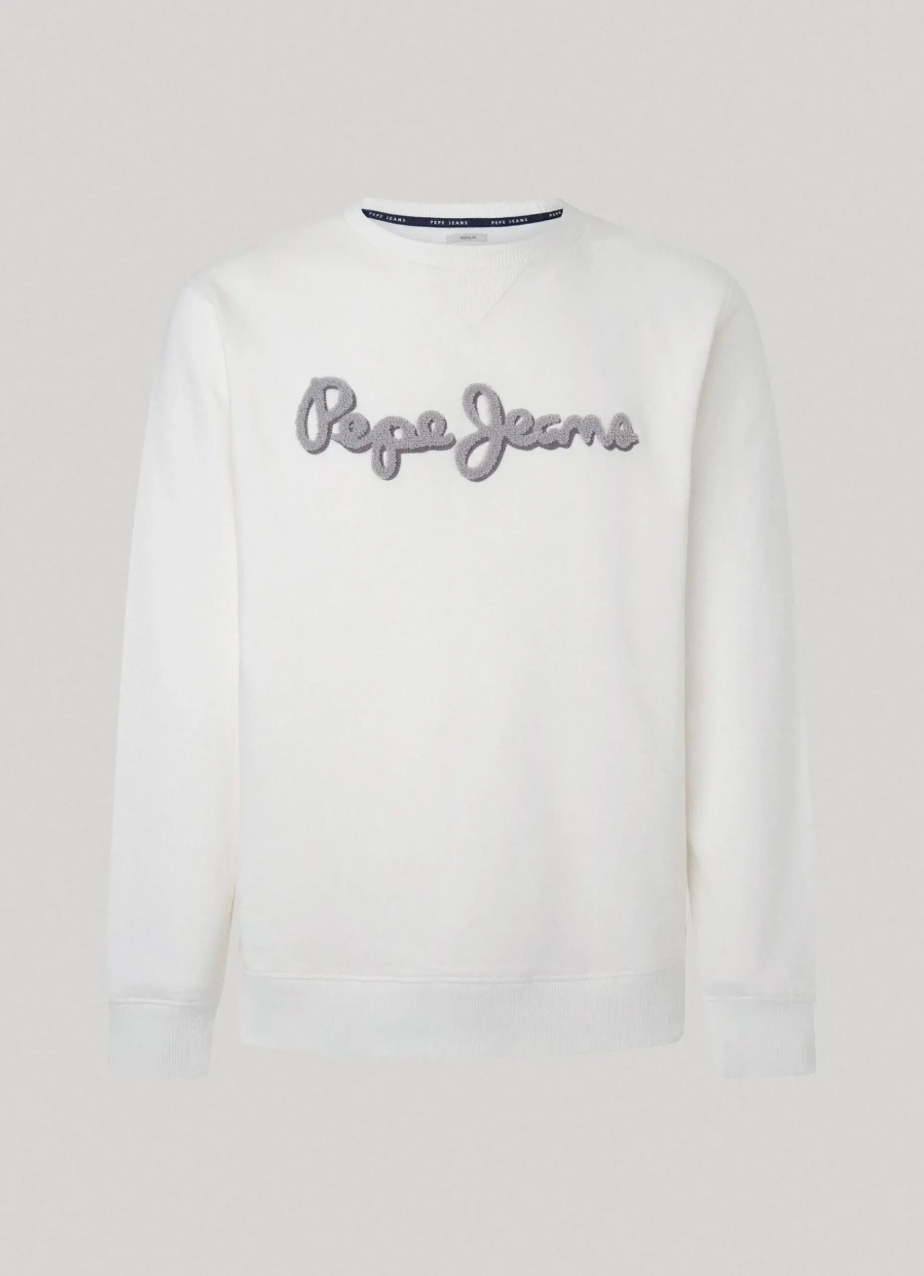 Homem Pepe Jeans Sweatshirts>Sweatshirt Algodao Com Logo Bordado