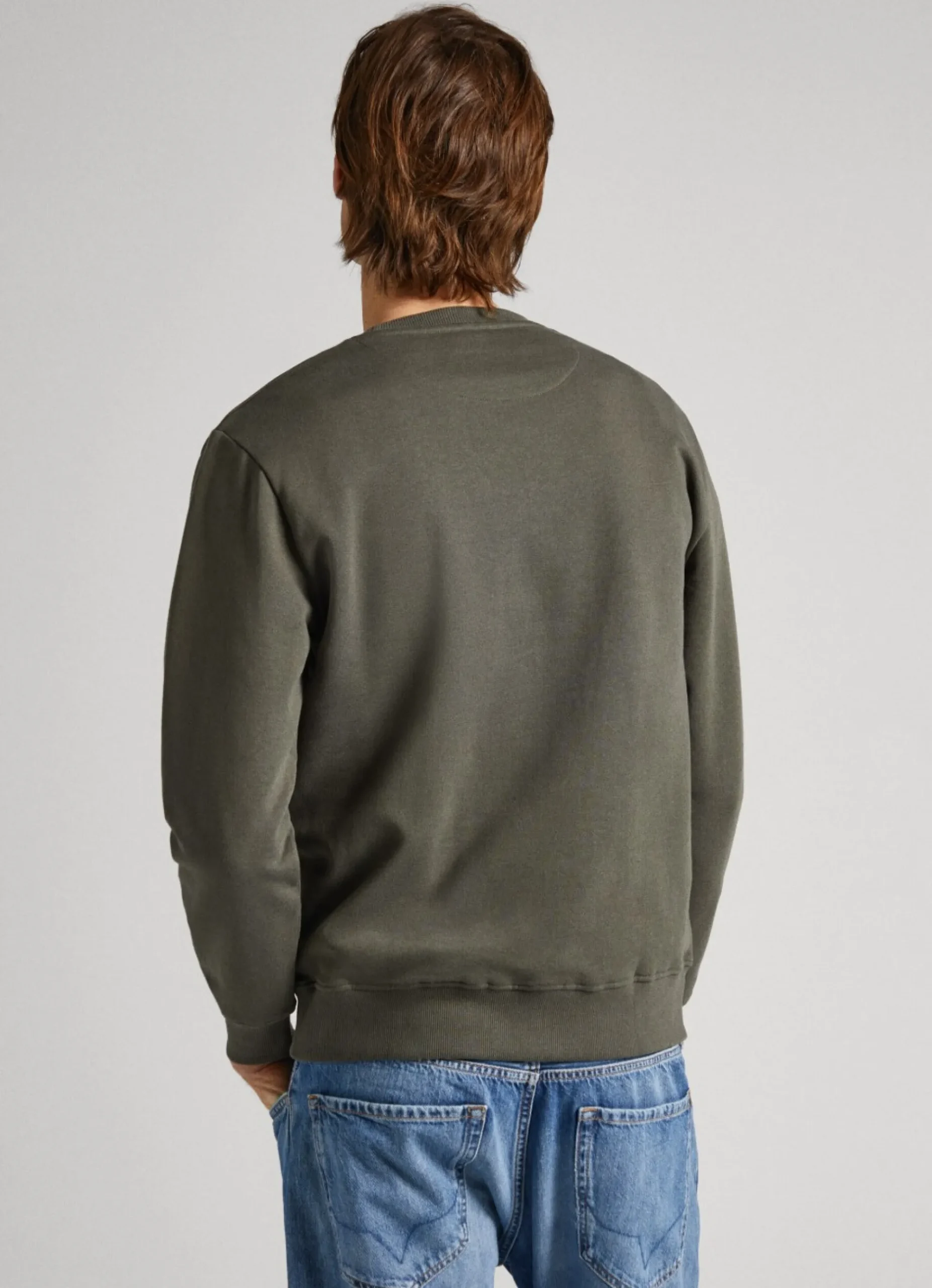Homem Pepe Jeans Sweatshirts>Sweatshirt Algodao Gola Redonda