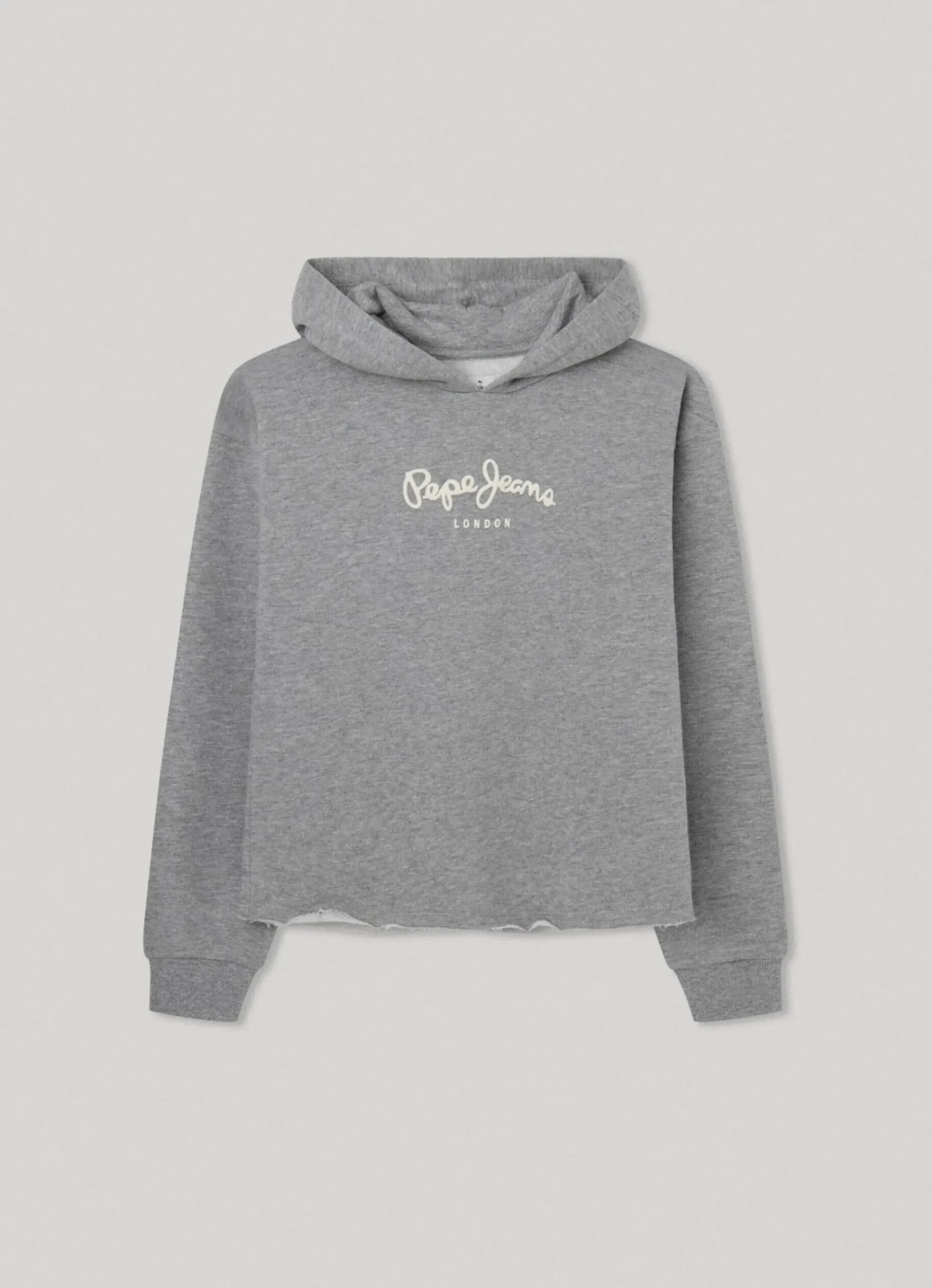 Rapariga Pepe Jeans Sweatshirts E Malhas>Sweatshirt Algodao Logo Estampado