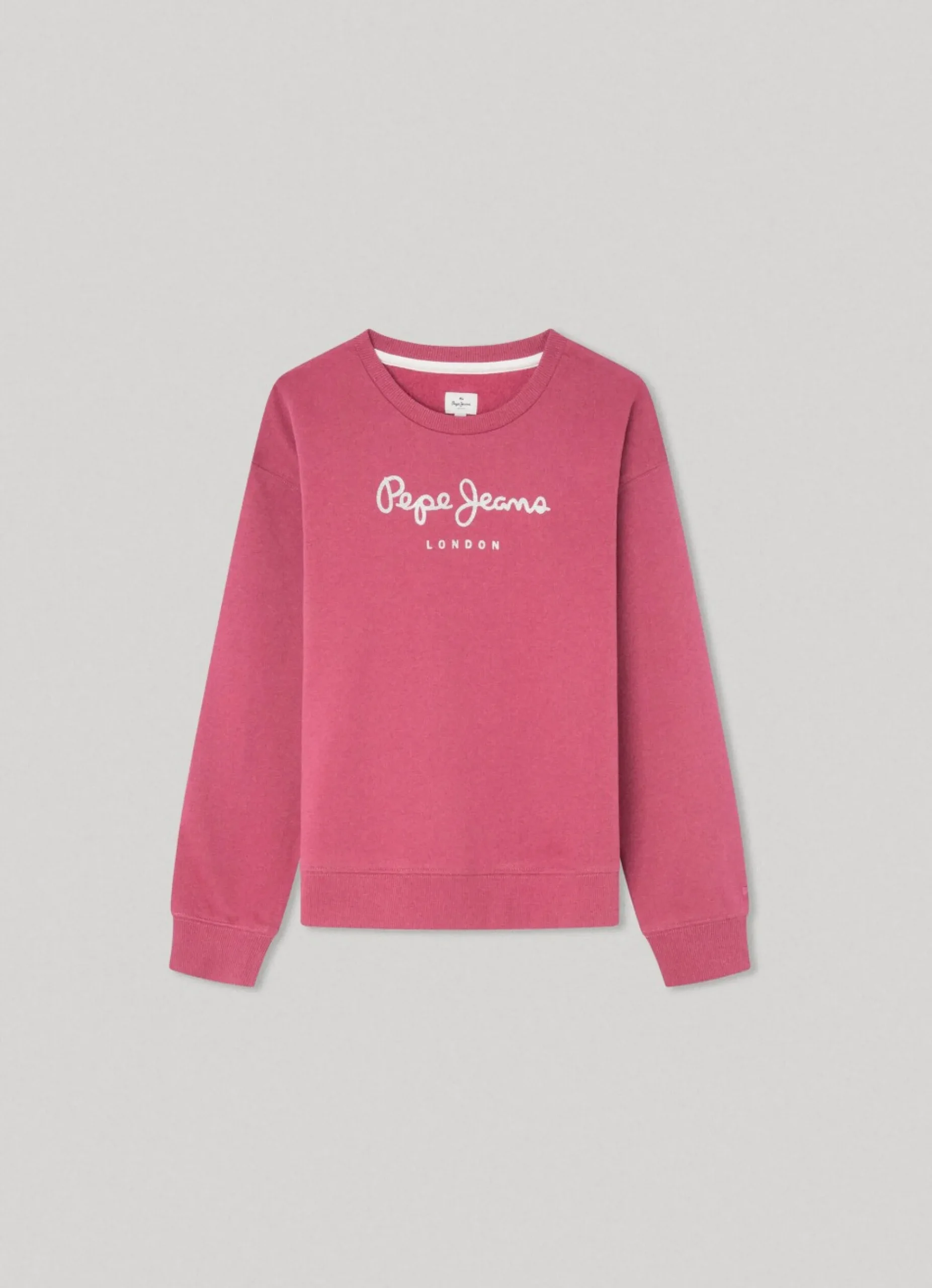 Rapariga Pepe Jeans Sweatshirts E Malhas>Sweatshirt Algodao Logo Estampado