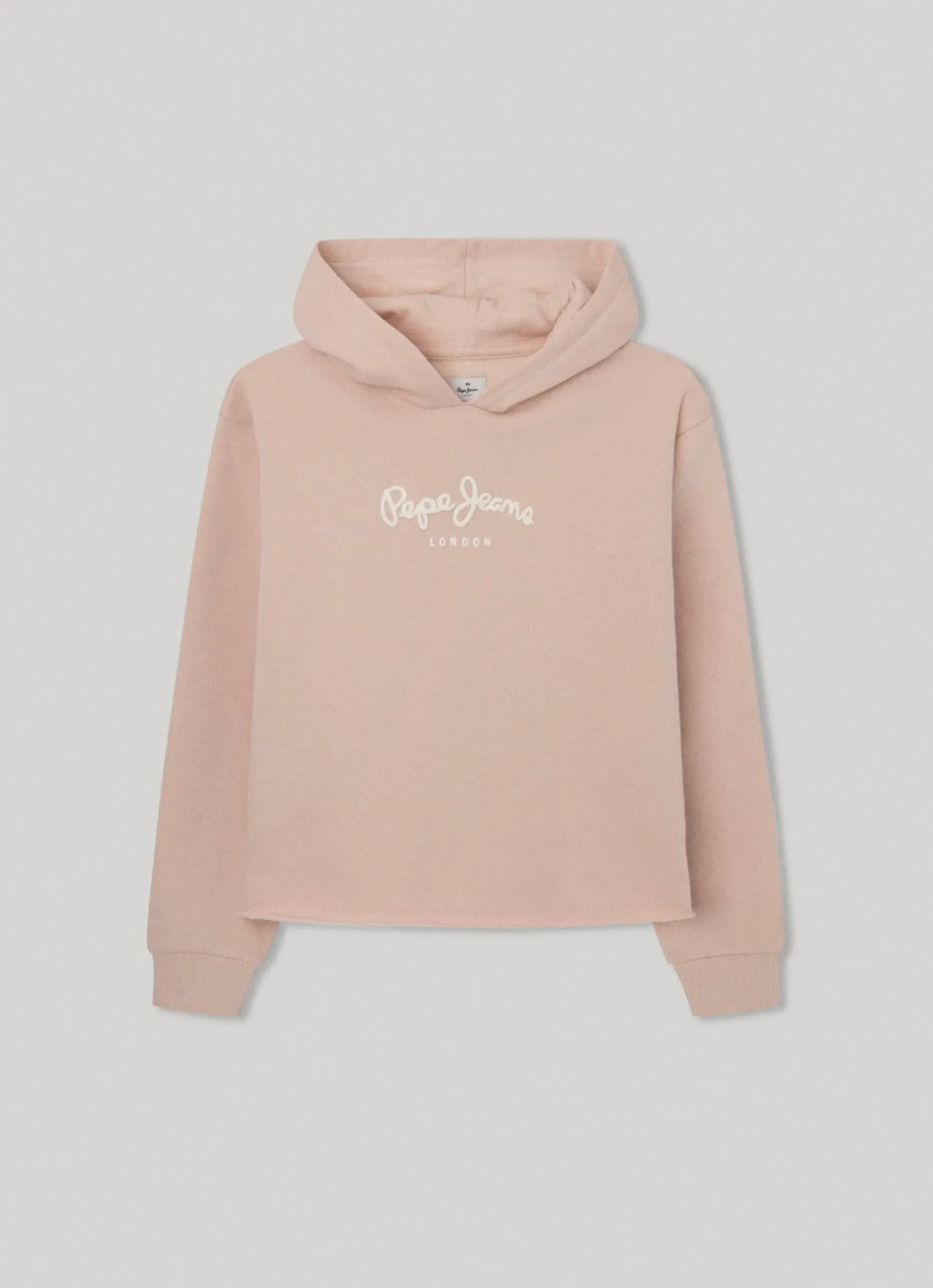 Rapariga Pepe Jeans Sweatshirts E Malhas>Sweatshirt Algodao Logo Estampado