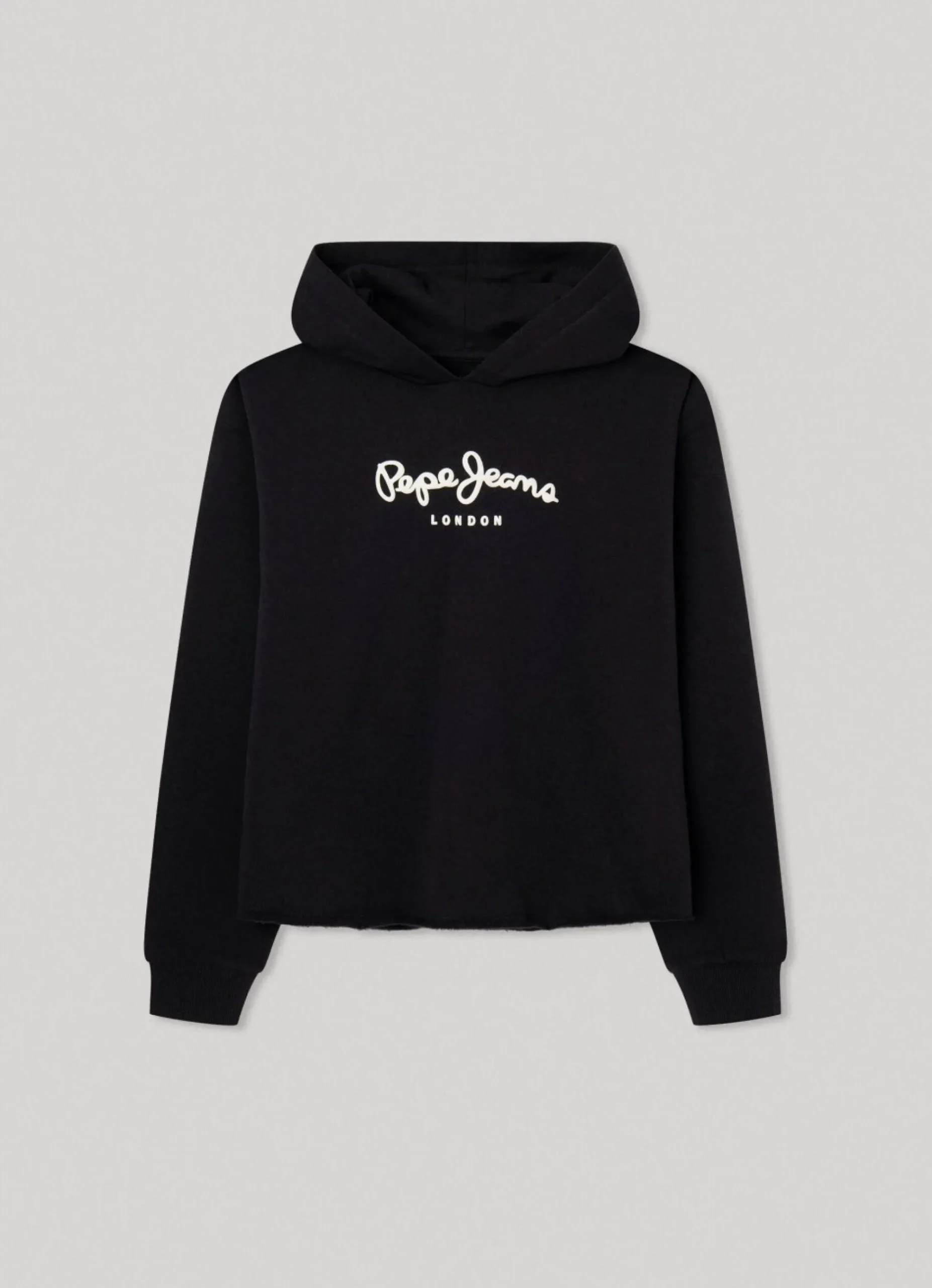 Rapariga Pepe Jeans Sweatshirts E Malhas>Sweatshirt Algodao Logo Estampado
