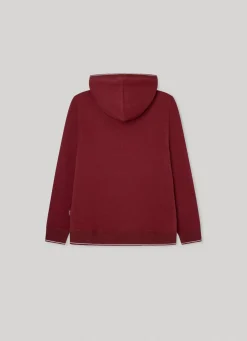 Rapaz Pepe Jeans Sweatshirts E Malhas>Sweatshirt Algodao Piquet Capuz