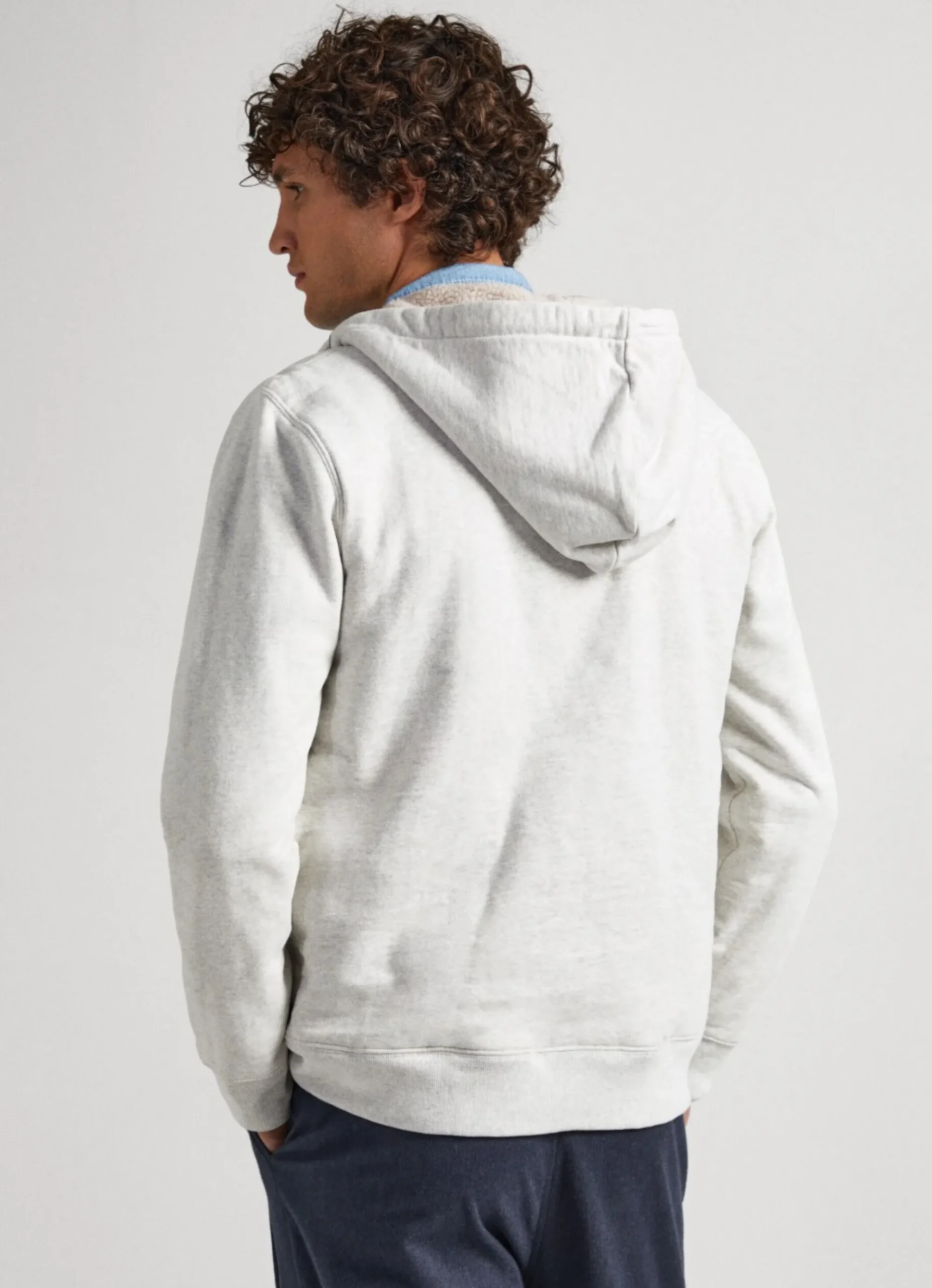 Homem Pepe Jeans Sweatshirts>Sweatshirt Com Capuz Borrego