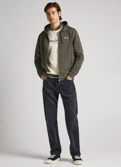 Homem Pepe Jeans Sweatshirts>Sweatshirt Com Fecho De Correr