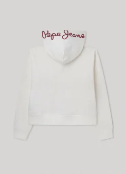 Rapariga Pepe Jeans Sweatshirts E Malhas>Sweatshirt Com Fecho De Correr
