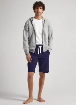 Homem Pepe Jeans Underwear>Sweatshirt Com Fecho Logo Estampado