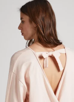 Mulher Pepe Jeans Sweatshirts>Sweatshirt De Algodao Lycra