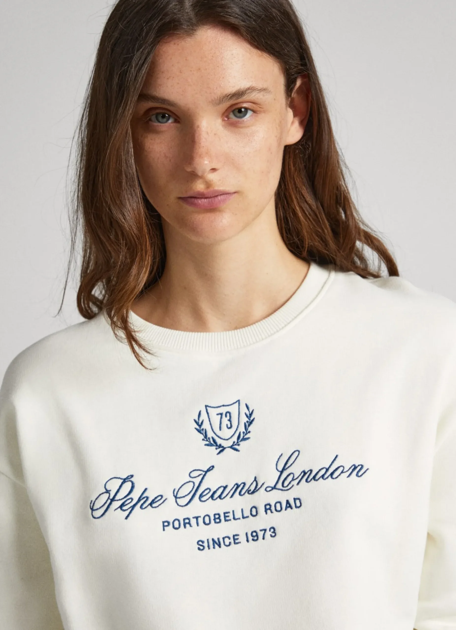 Mulher Pepe Jeans Sweatshirts>Sweatshirt Logo Estampado
