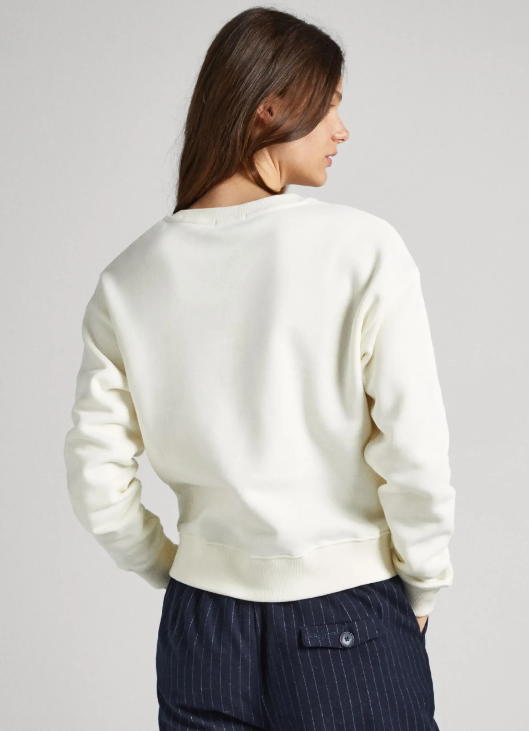 Mulher Pepe Jeans Sweatshirts>Sweatshirt Logo Estampado