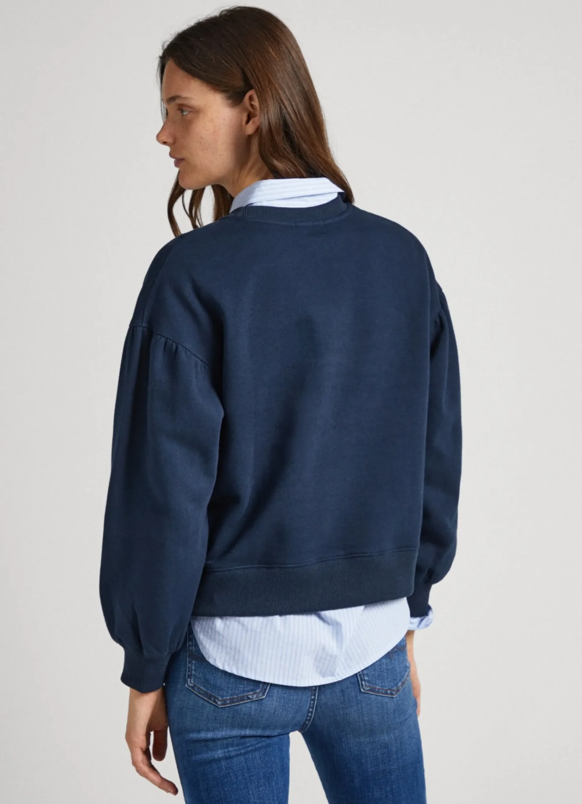 Mulher Pepe Jeans Sweatshirts>Sweatshirt Logo Estampado