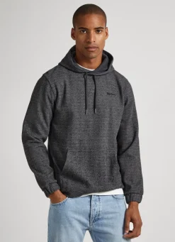 Homem Pepe Jeans Sweatshirts>Sweatshirt Tecido Espinha De Peixe