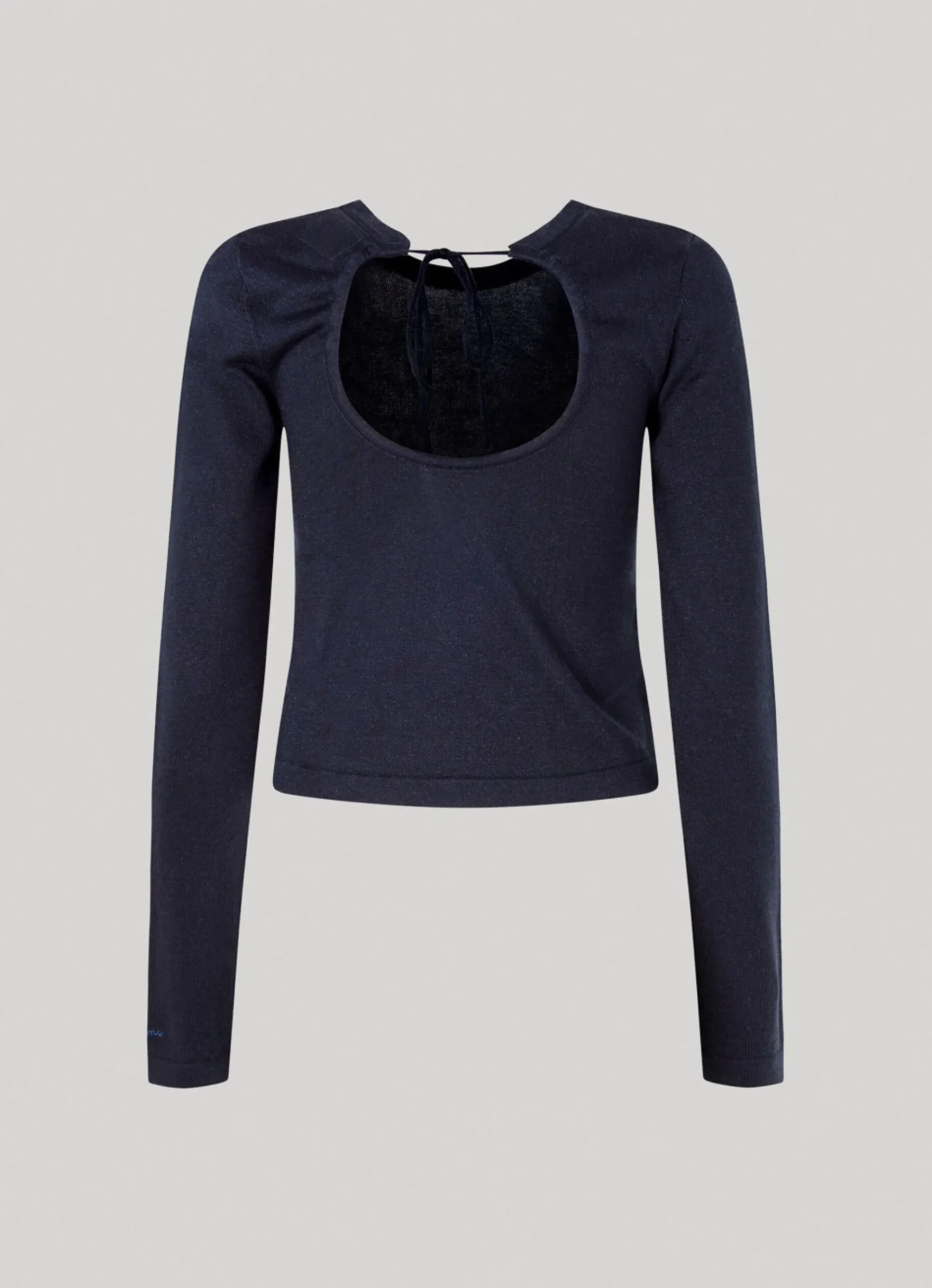 Mulher Pepe Jeans Malhas E Cardigans>Top De Malha Cropped Fit