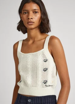Mulher Pepe Jeans Malhas E Cardigans><noscript><img width=