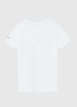 Rapaz Pepe Jeans T-Shirts>T-Shirt Algodao Logo Bandeira
