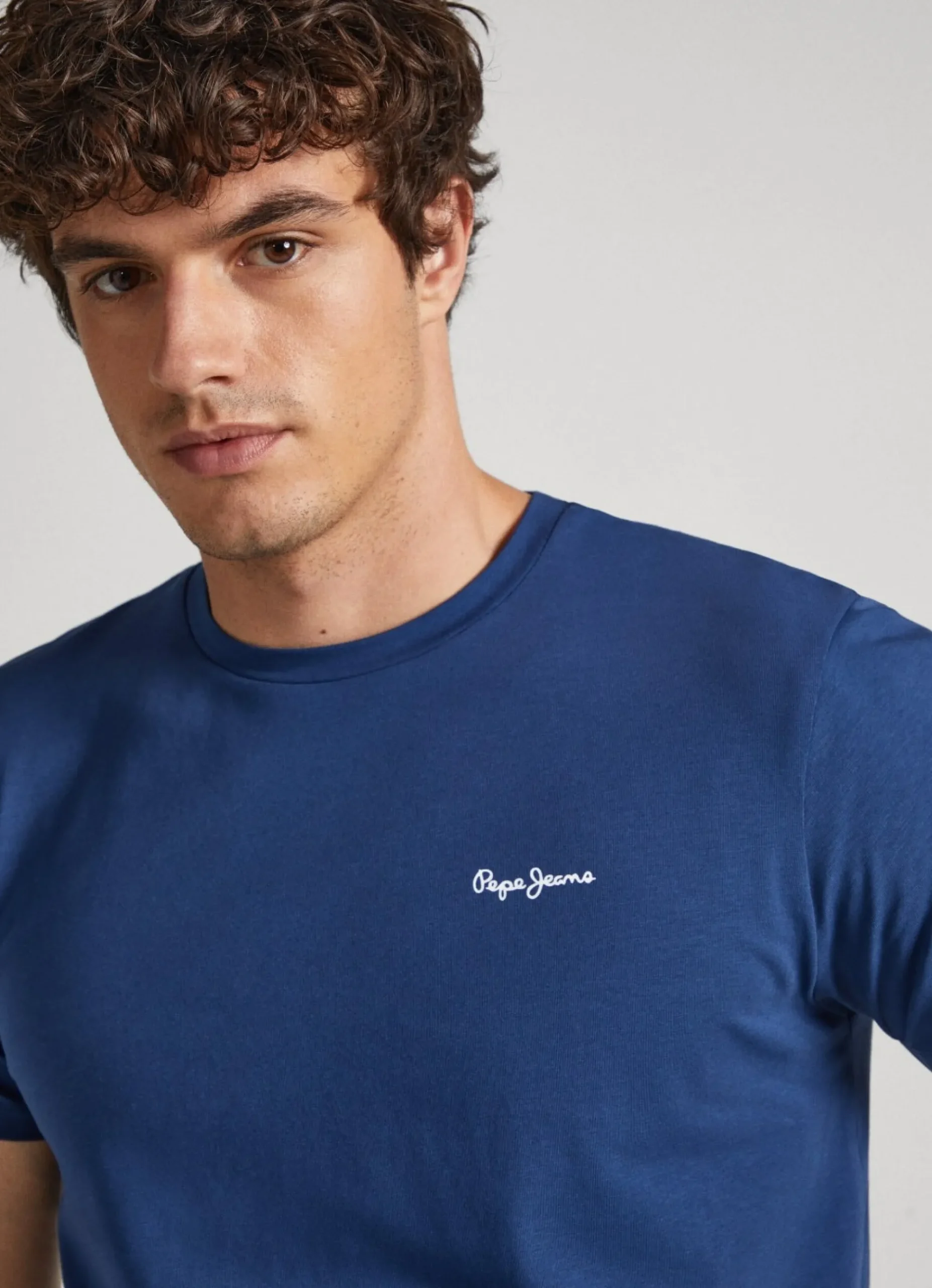 Homem Pepe Jeans Underwear>T-Shirt Algodao Logo Estampado