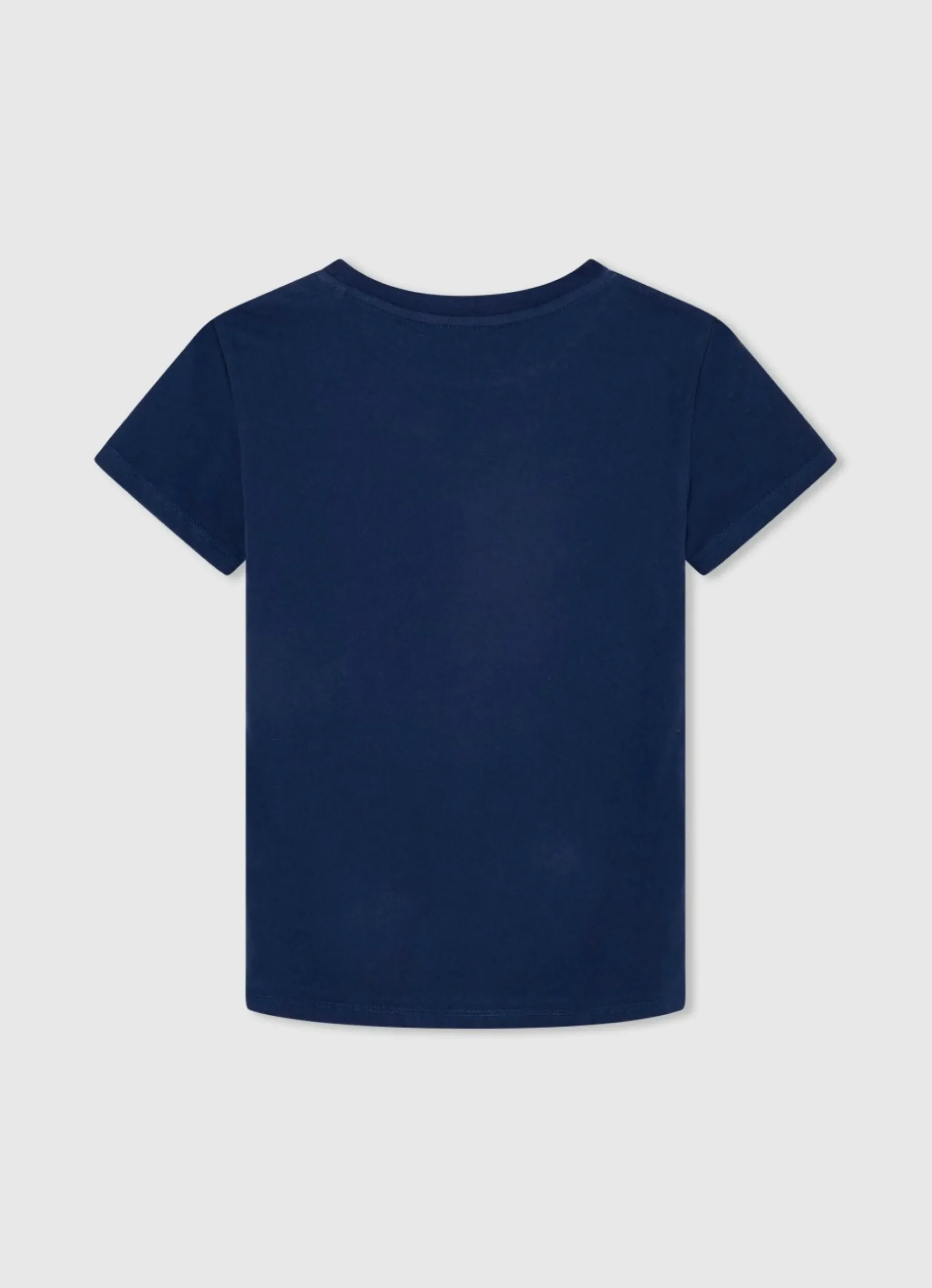 Rapaz Pepe Jeans T-Shirts>T-Shirt Algodao Logo Estampado
