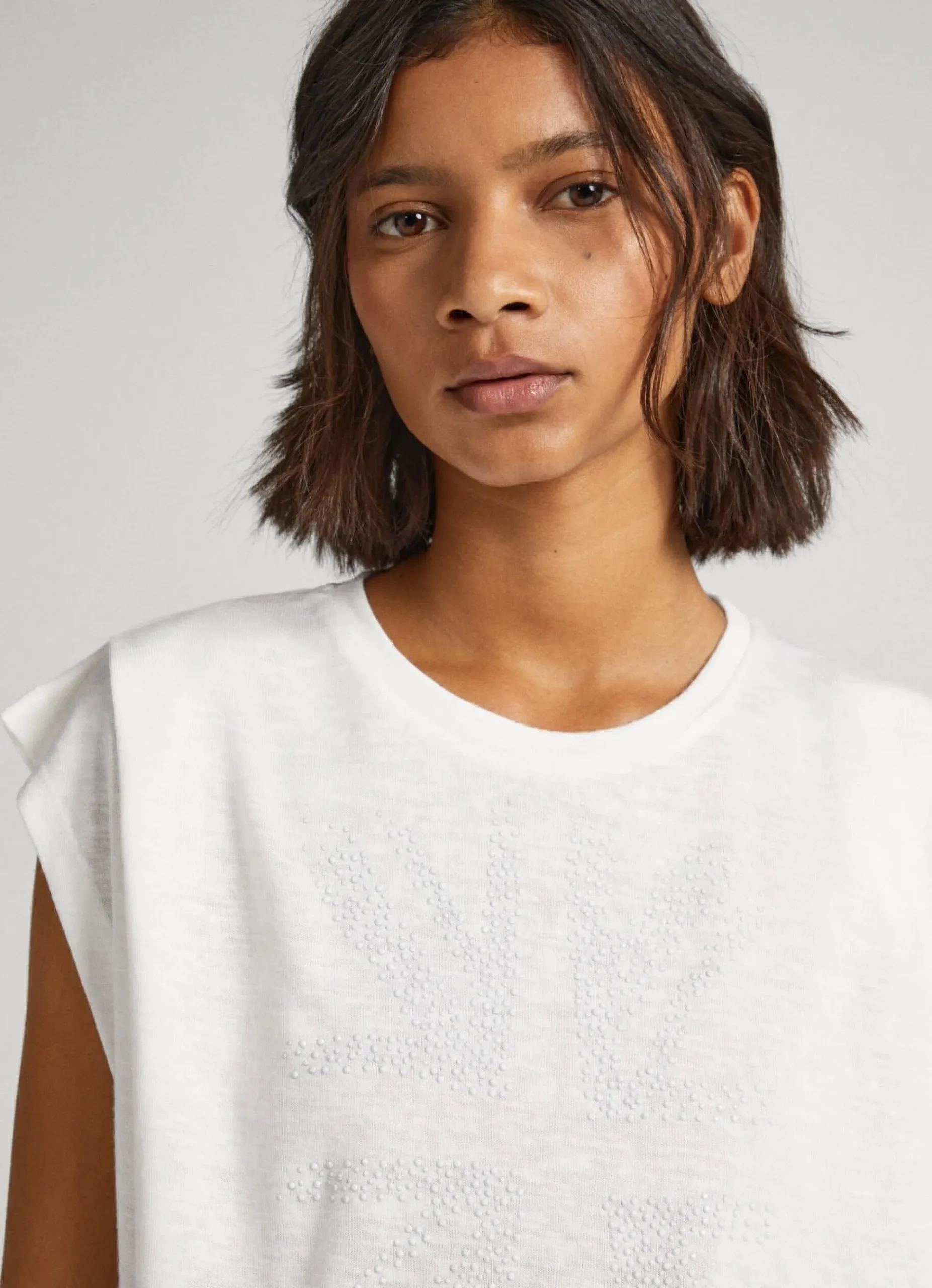 Mulher Pepe Jeans T-Shirts>T-Shirt Bandeira Union Jack