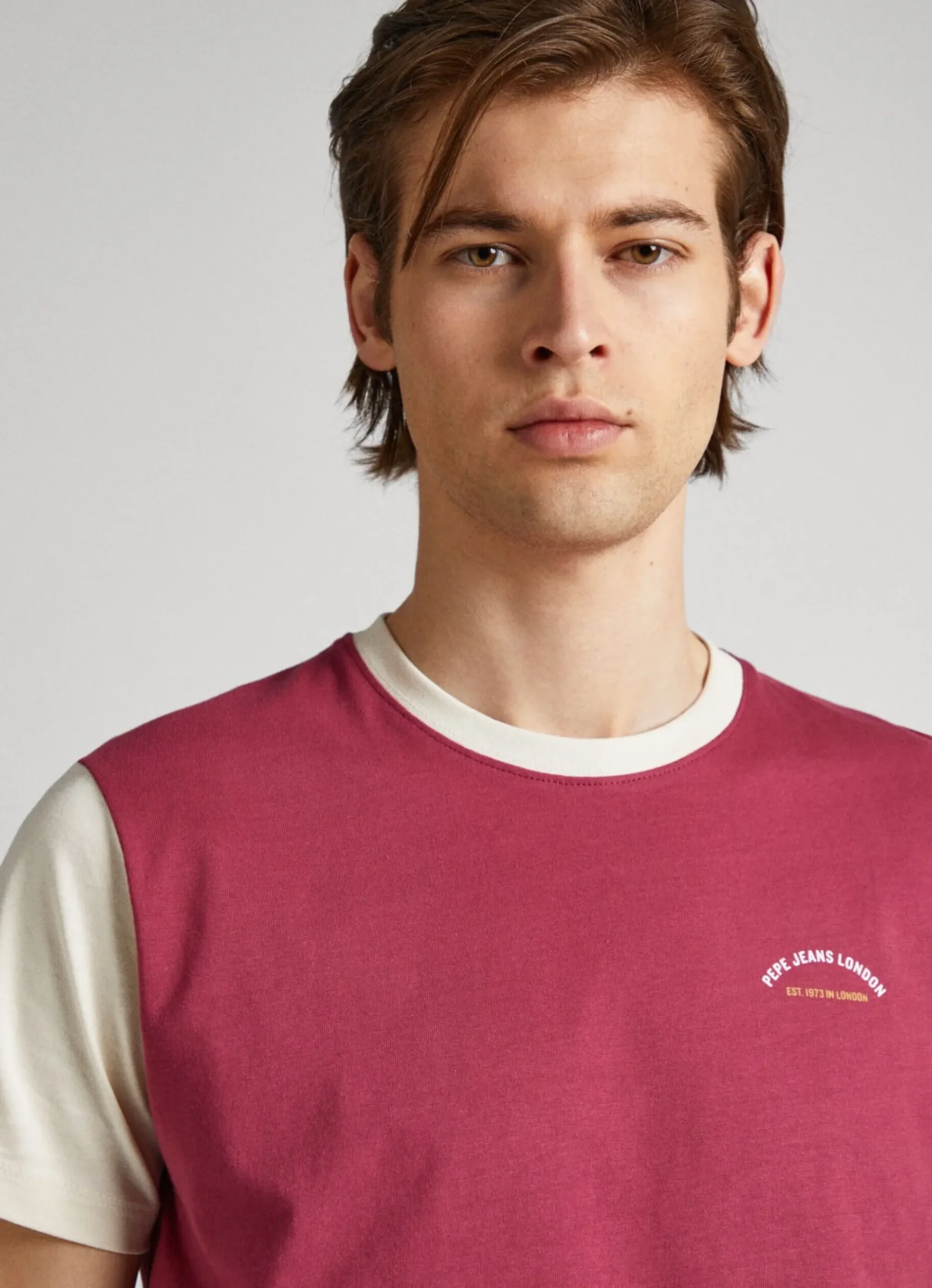 Homem Pepe Jeans T-Shirts>T-Shirt Color Block