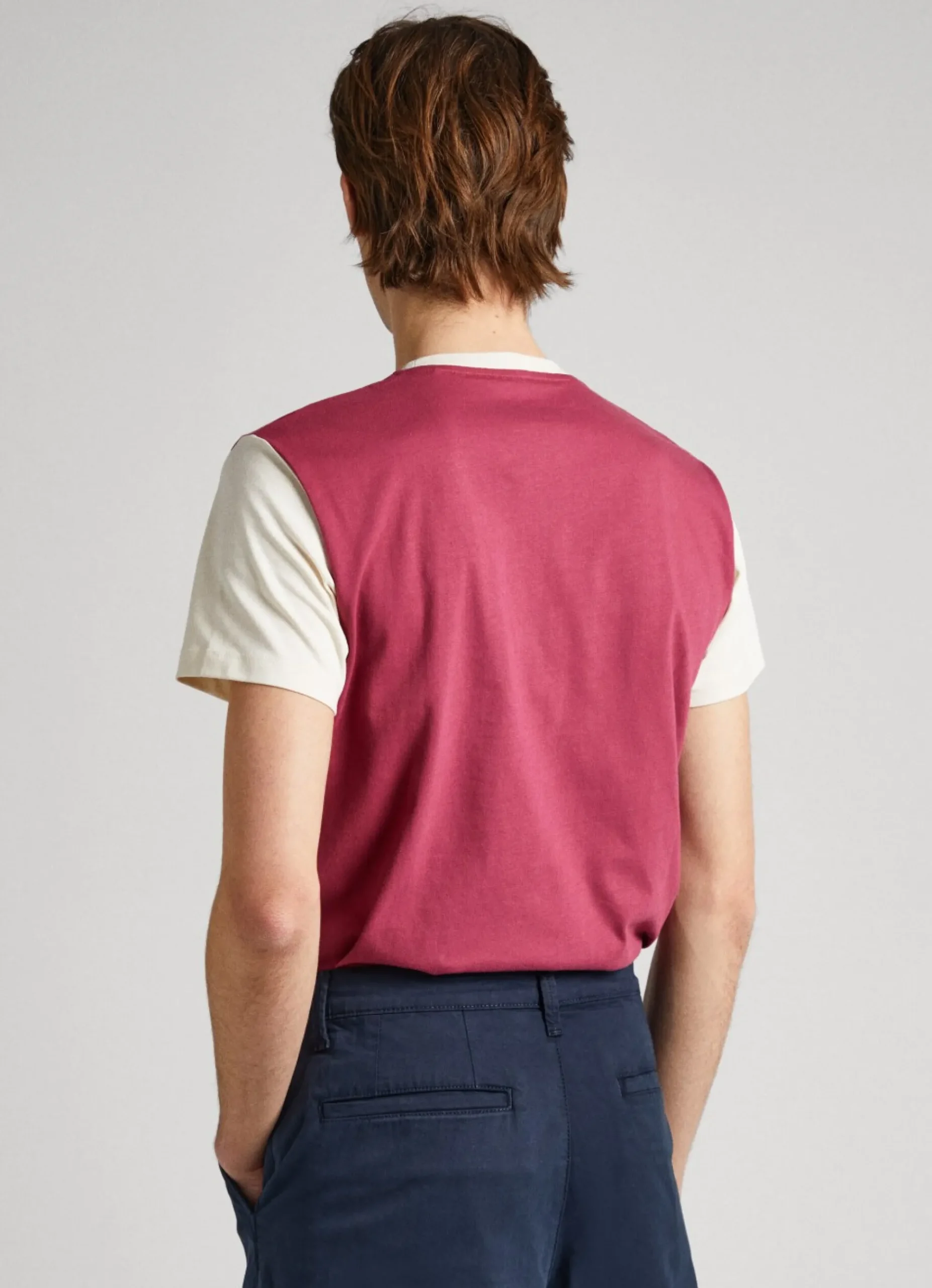 Homem Pepe Jeans T-Shirts>T-Shirt Color Block