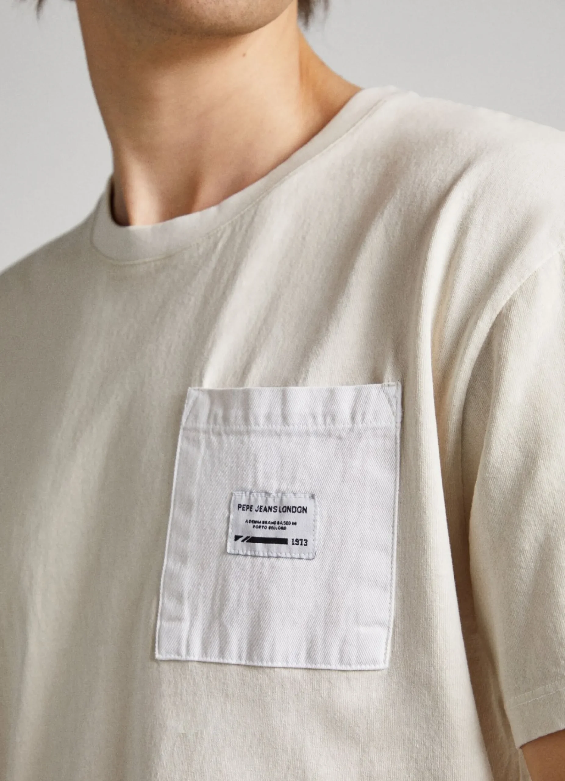 Homem Pepe Jeans T-Shirts>T-Shirt Com Bolso Frontal