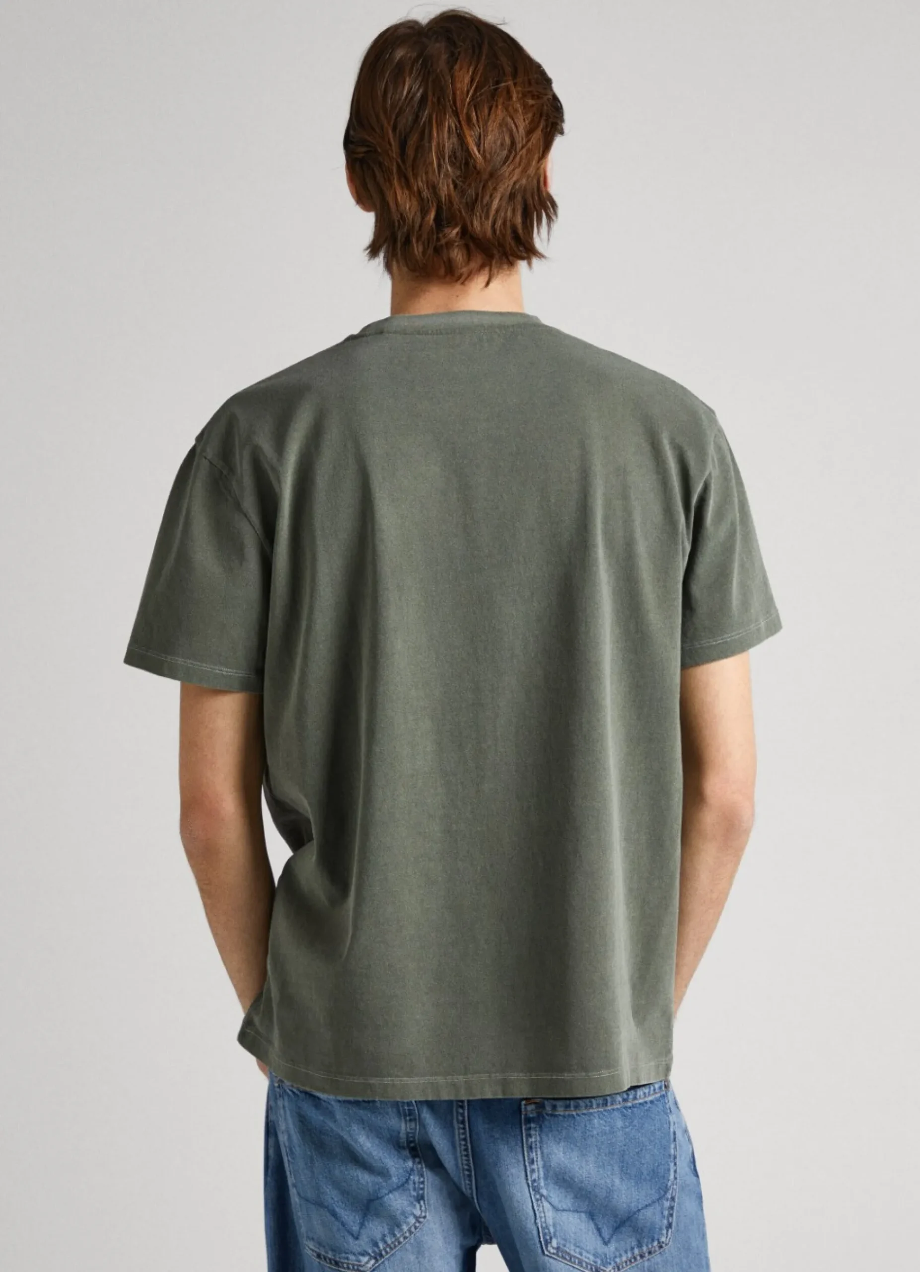 Homem Pepe Jeans T-Shirts>T-Shirt Com Bolso Frontal