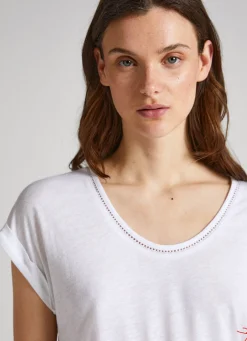 Mulher Pepe Jeans T-Shirts><noscript><img data-lazyloaded=