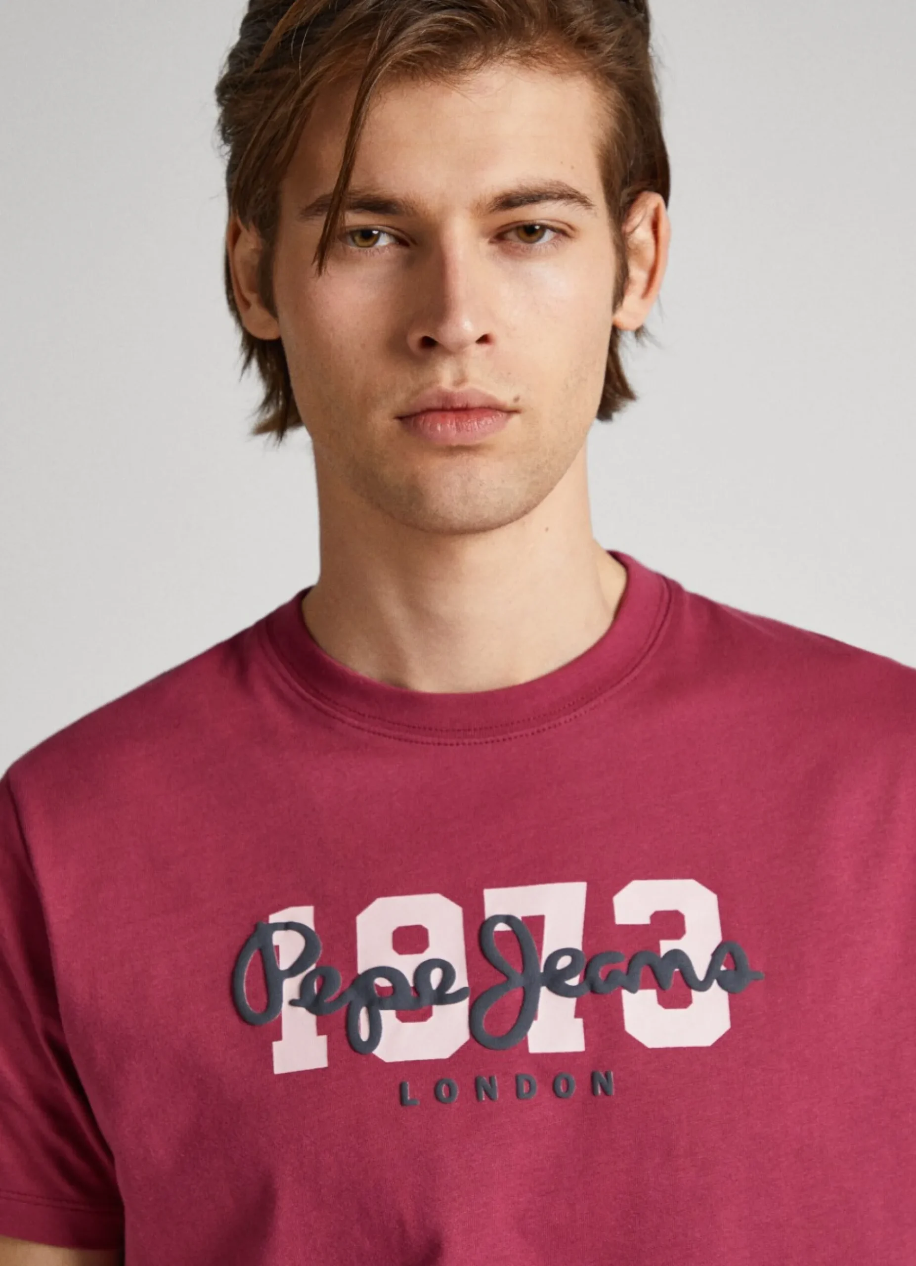 Homem Pepe Jeans T-Shirts>T-Shirt Com Logo 1973