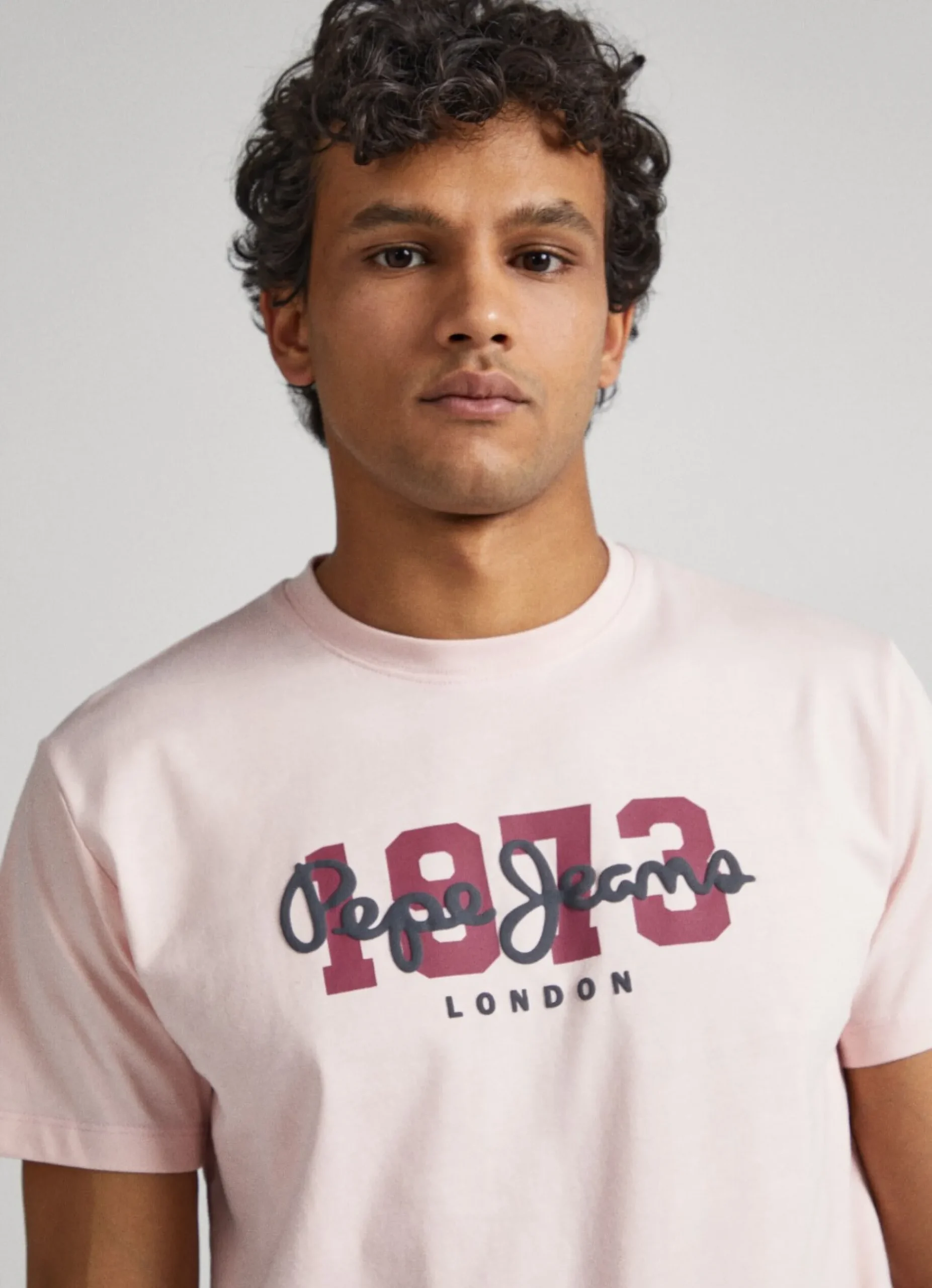 Homem Pepe Jeans T-Shirts>T-Shirt Com Logo 1973