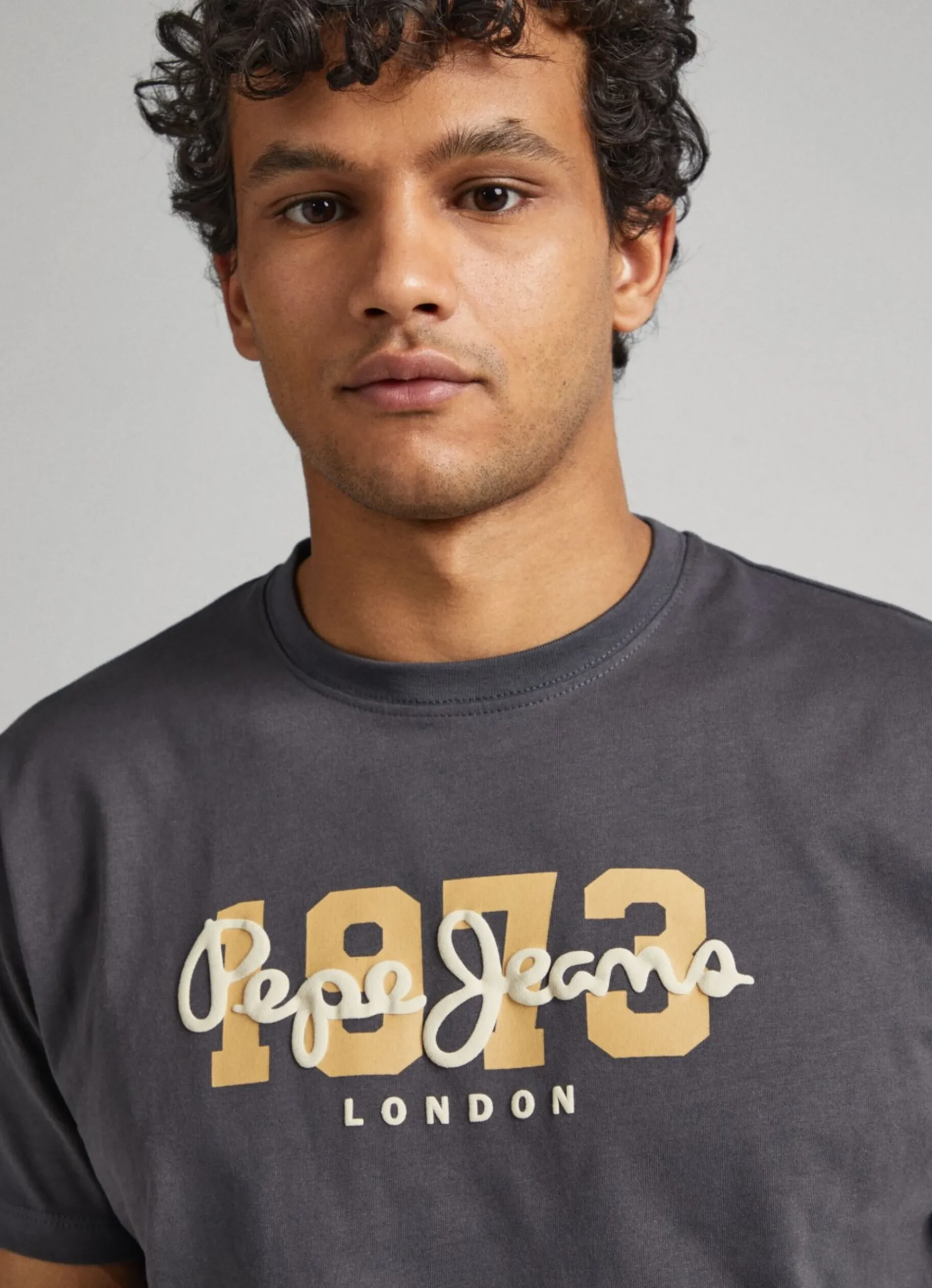 Homem Pepe Jeans T-Shirts>T-Shirt Com Logo 1973