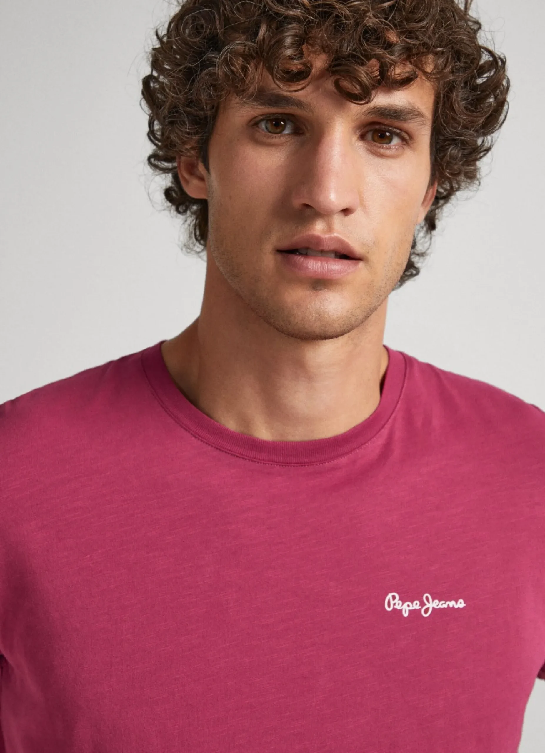 Homem Pepe Jeans T-Shirts>T-Shirt Com Logo Estampada
