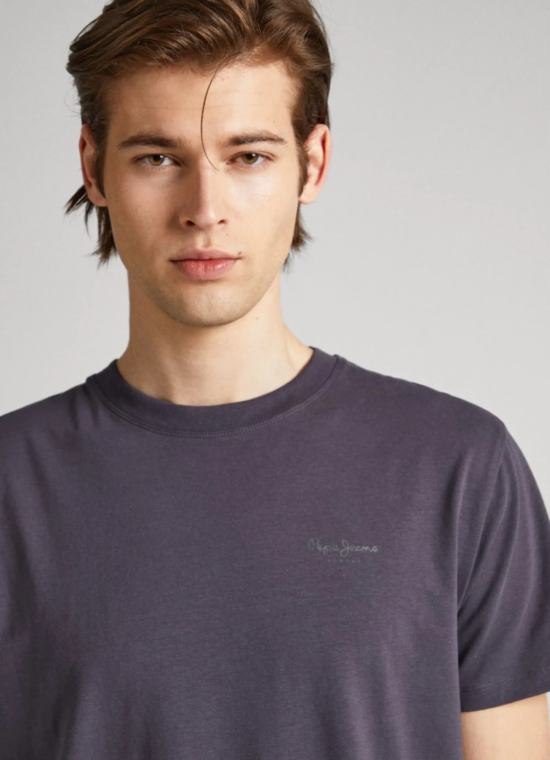 Homem Pepe Jeans T-Shirts>T-Shirt Com Logo Estampado