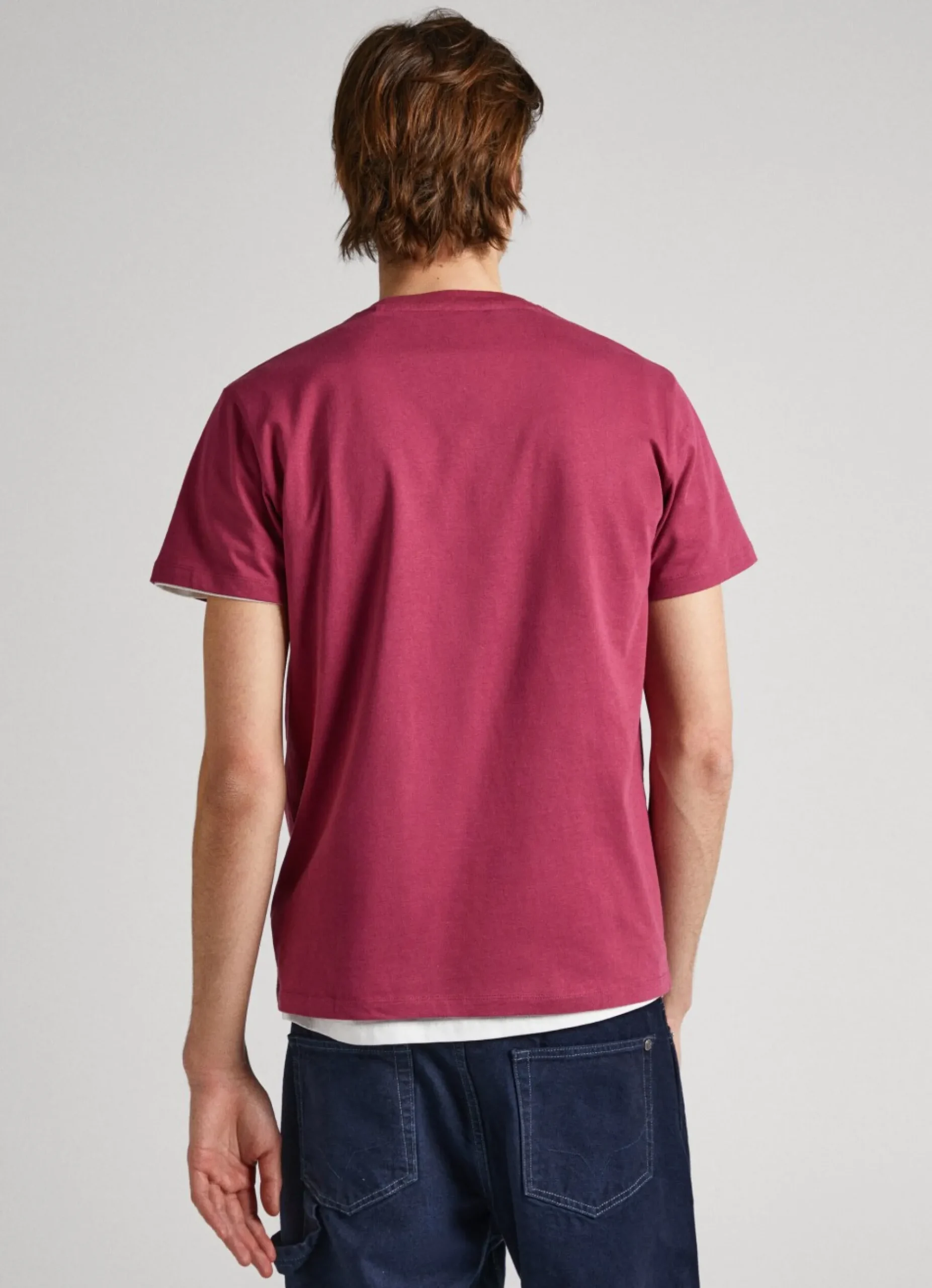 Homem Pepe Jeans T-Shirts>T-Shirt Com Logo Estampado