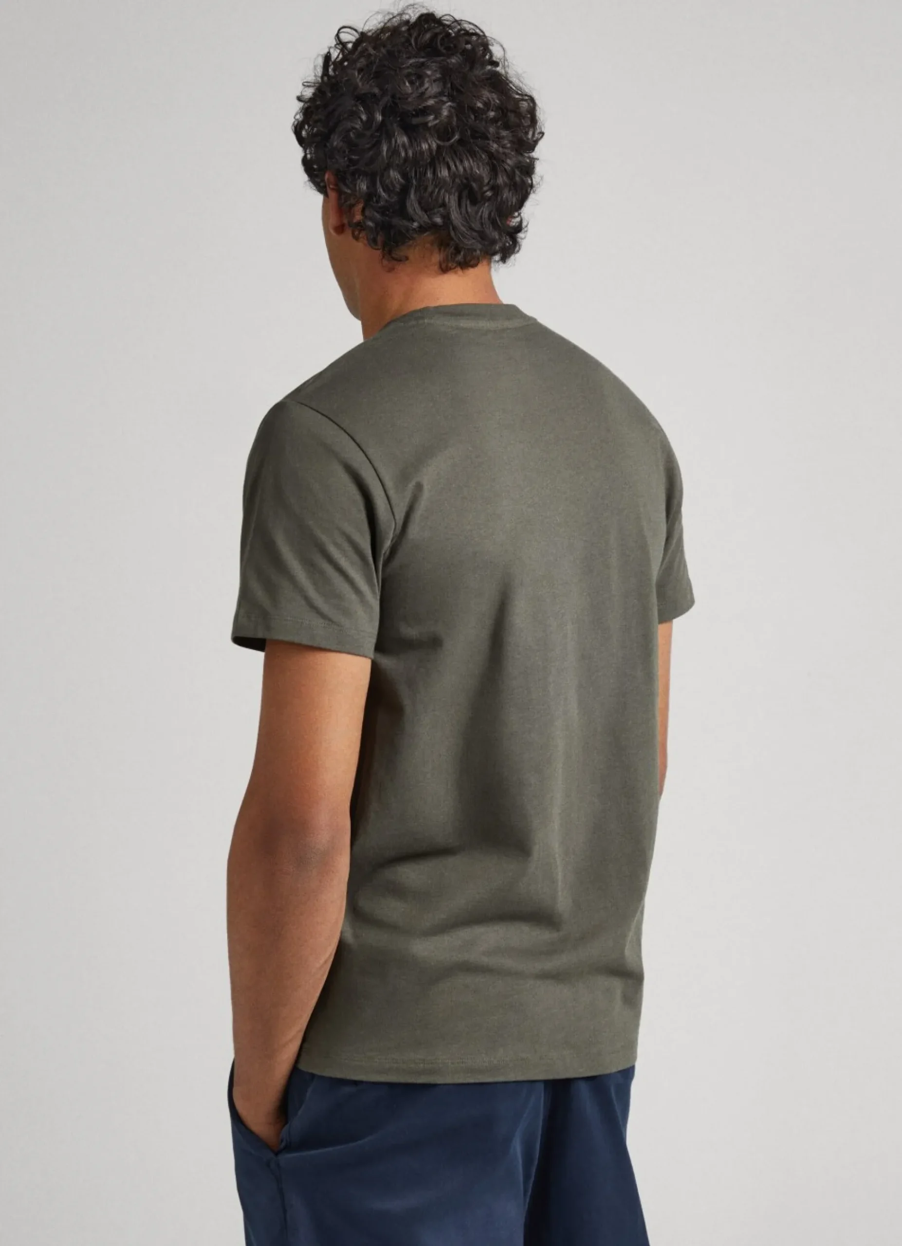 Homem Pepe Jeans T-Shirts>T-Shirt Com Logo Estampado
