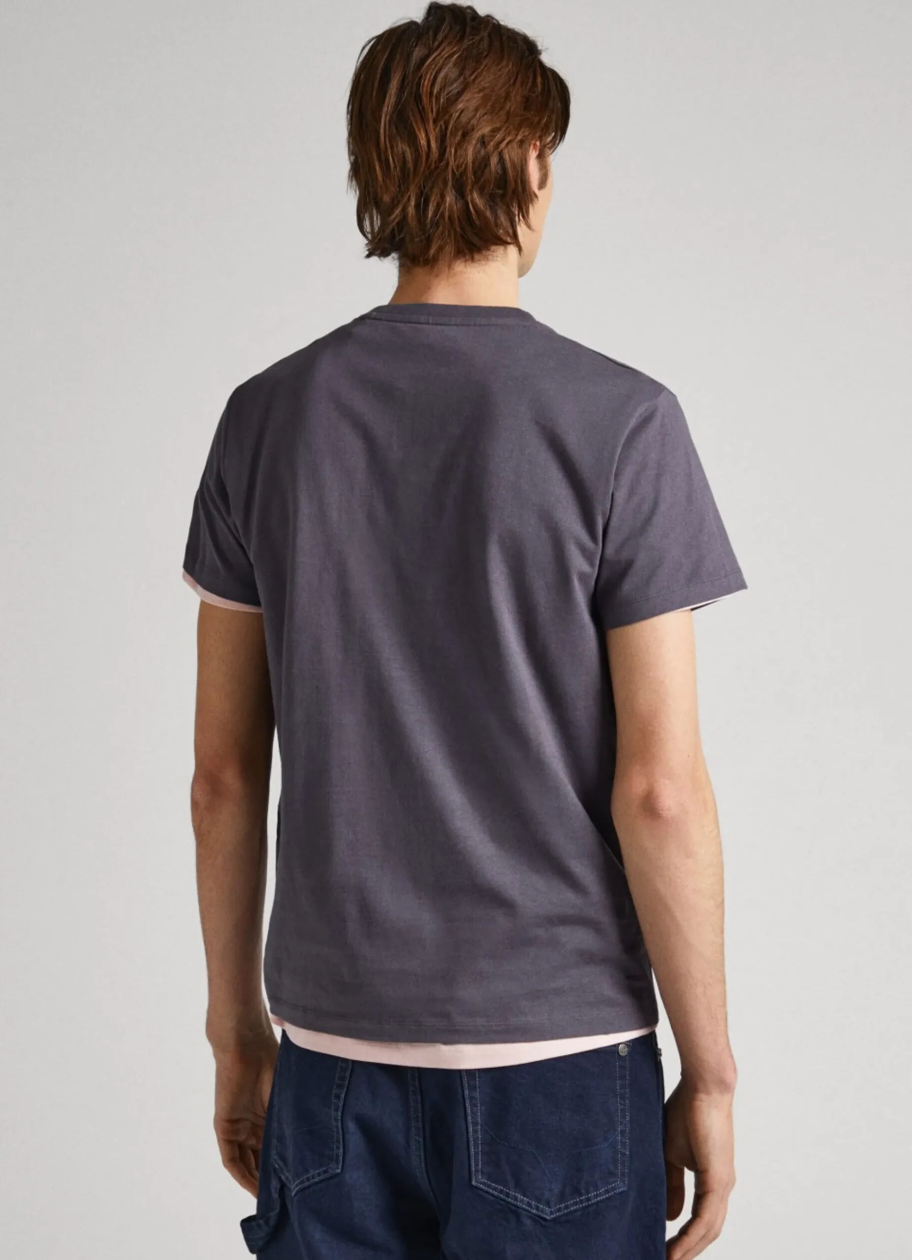 Homem Pepe Jeans T-Shirts>T-Shirt Com Logo Estampado