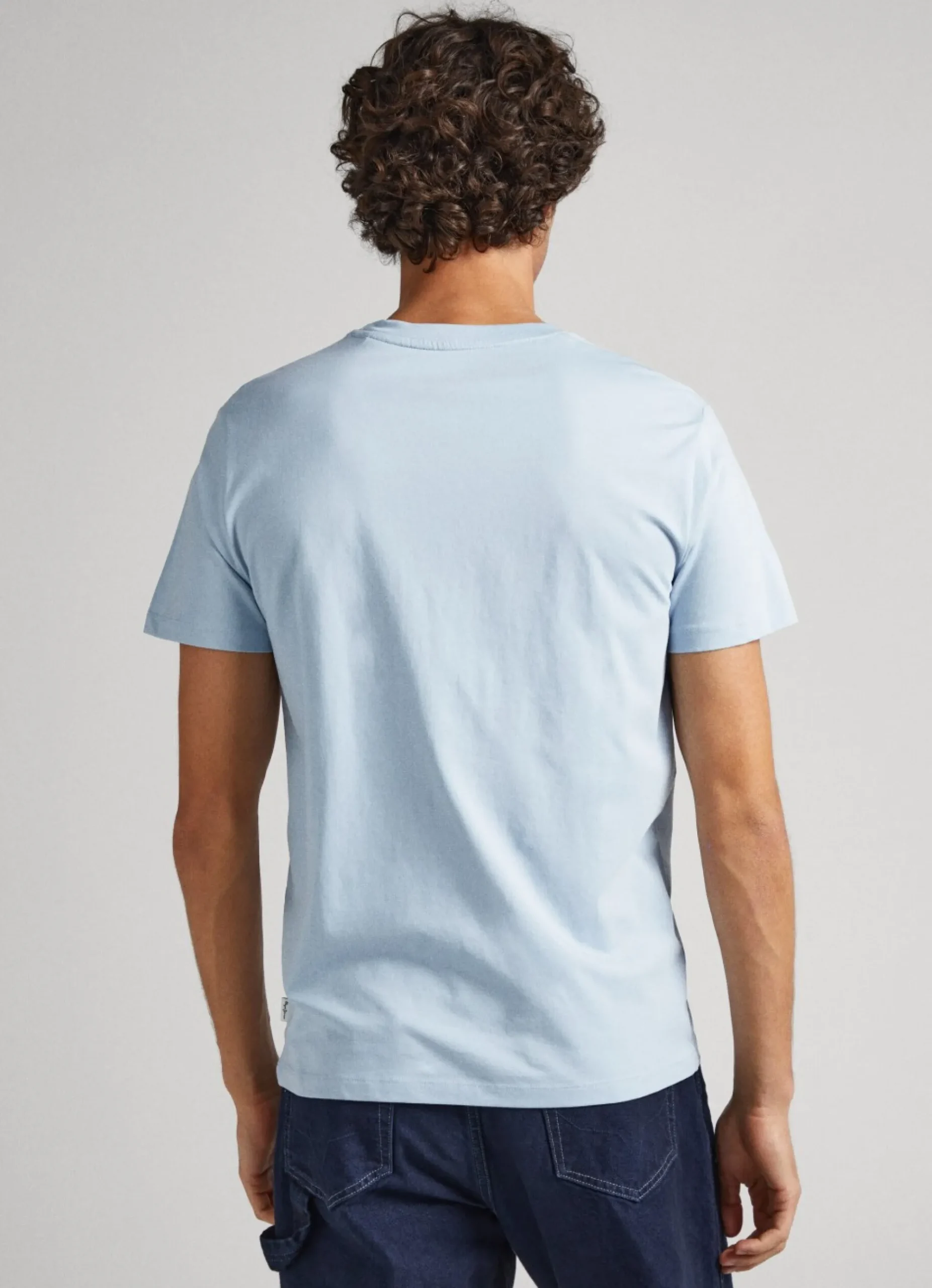 Homem Pepe Jeans T-Shirts>T-Shirt Com Logo Estampado