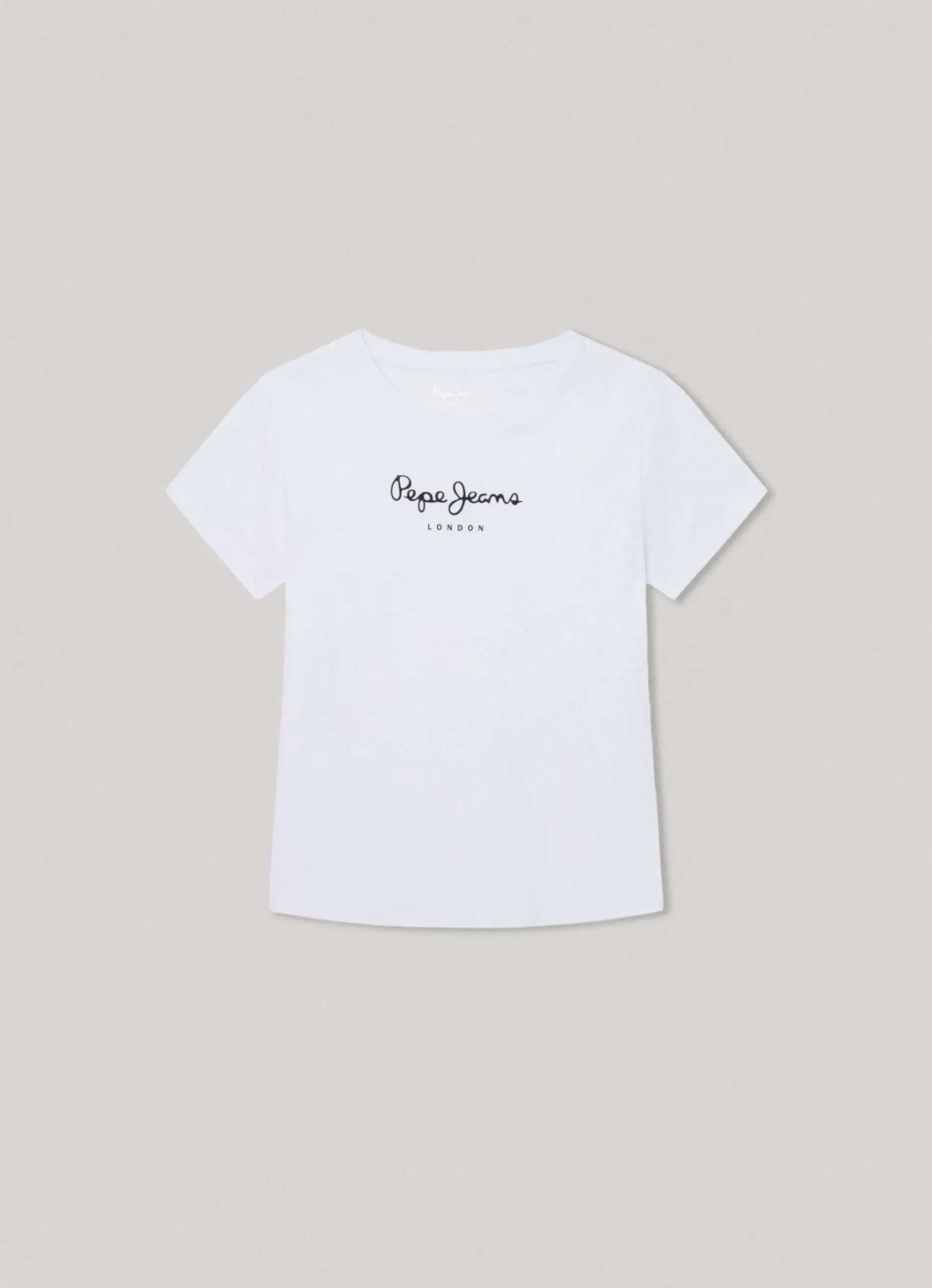 Rapariga Pepe Jeans Camisas E T-Shirts>T-Shirt Com Logo Estampado