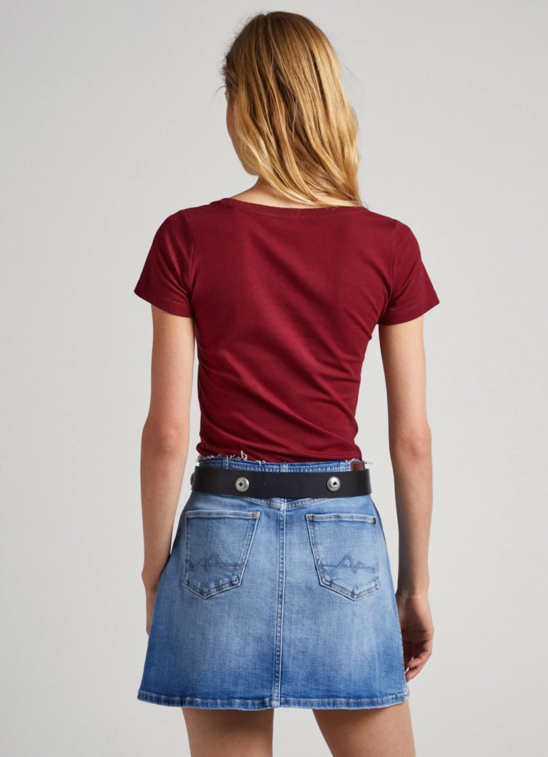 Mulher Pepe Jeans T-Shirts>T-Shirt Com Logo Estampado