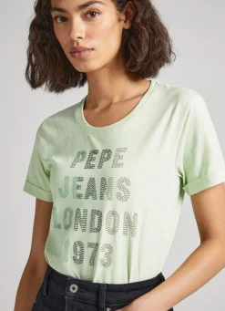 Mulher Pepe Jeans T-Shirts><noscript><img width=