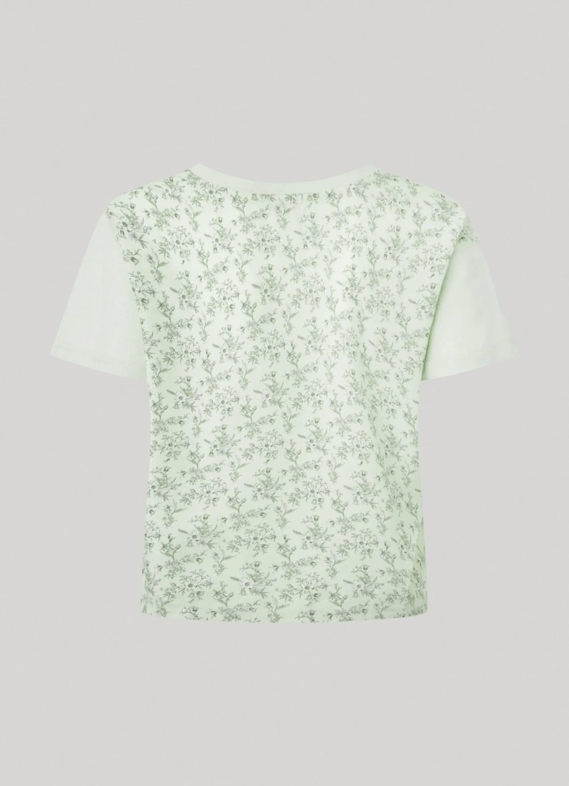 Mulher Pepe Jeans T-Shirts>T-Shirt Com Padrao Floral