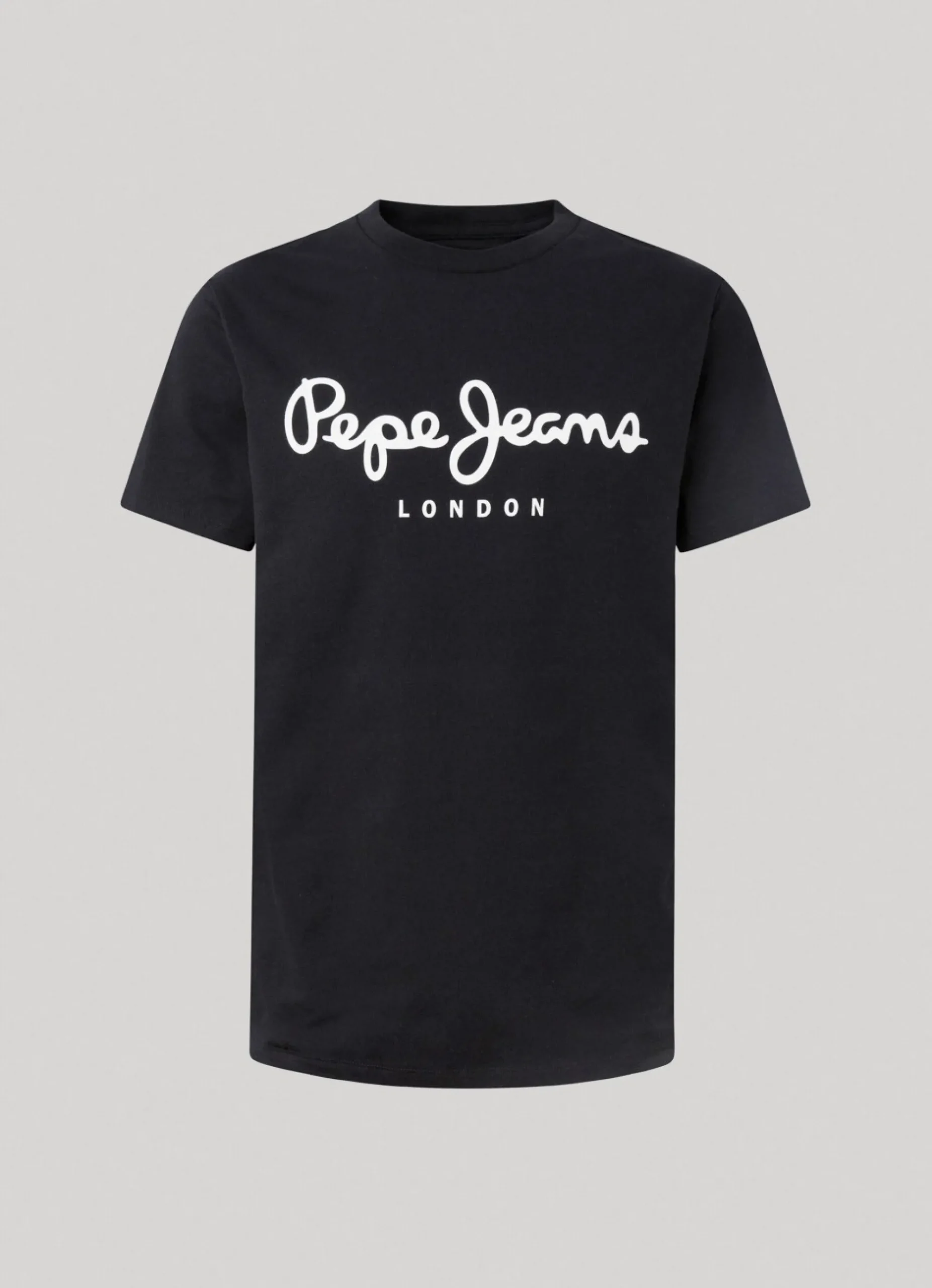 Homem Pepe Jeans T-Shirts>T-Shirt De Algodao De Manga Curta