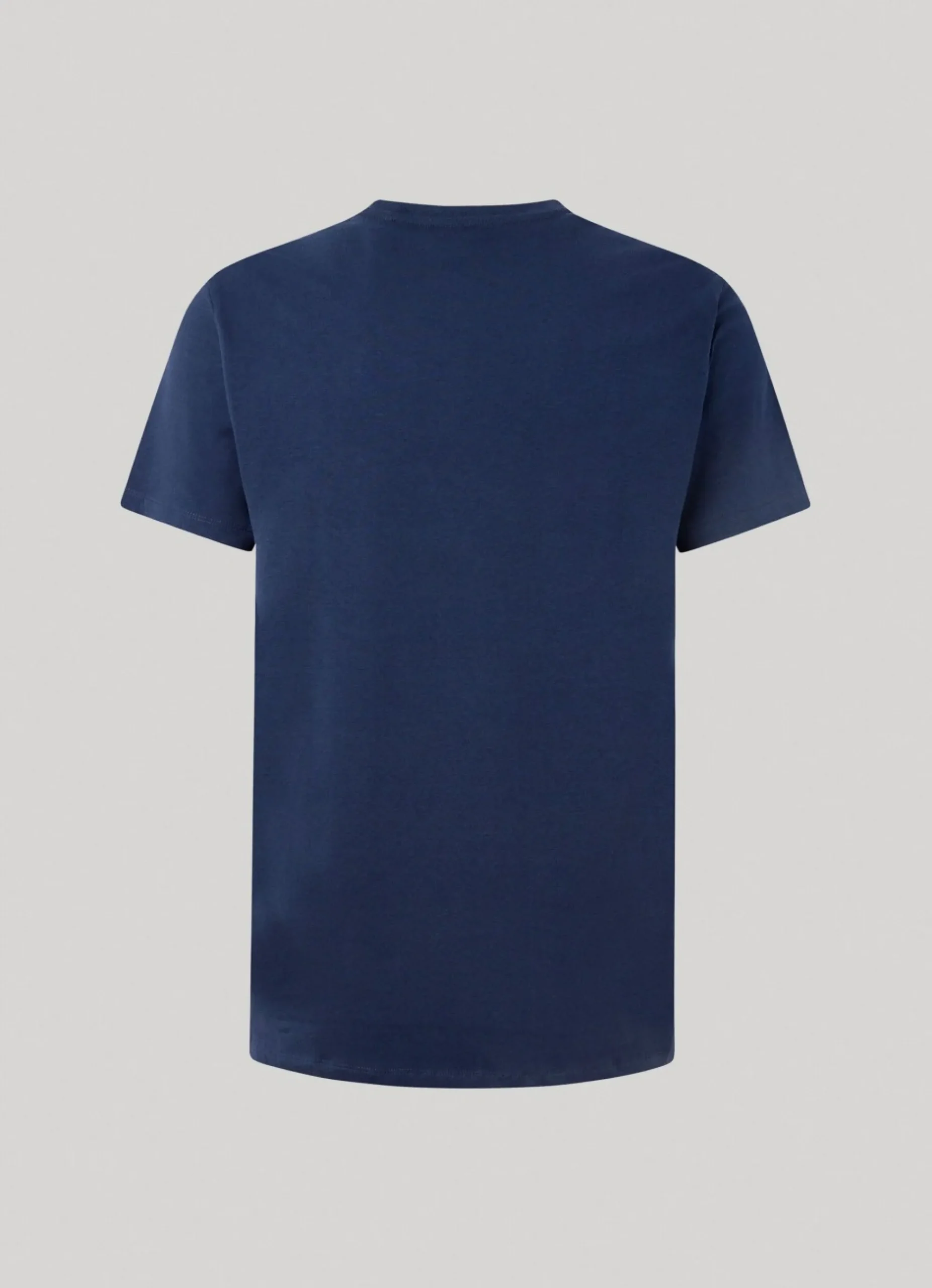 Homem Pepe Jeans T-Shirts>T-Shirt De Algodao De Manga Curta