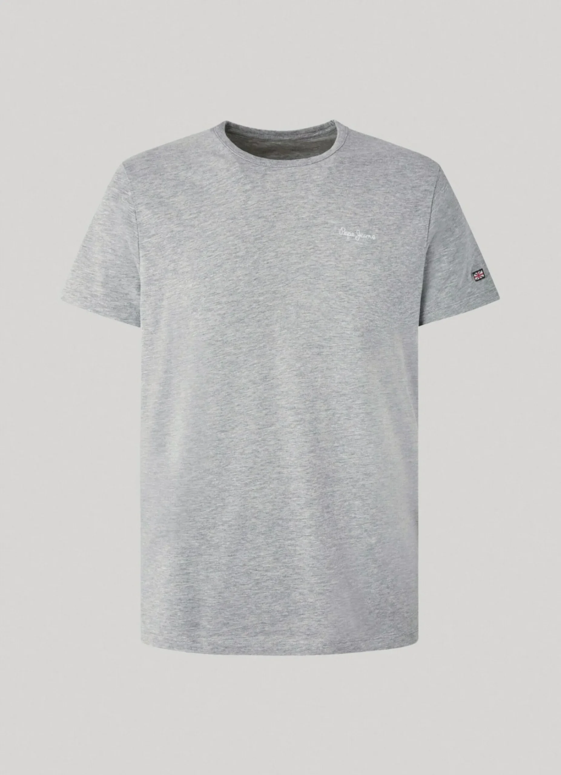 Homem Pepe Jeans T-Shirts>T-Shirt De Algodao Logo Estampado