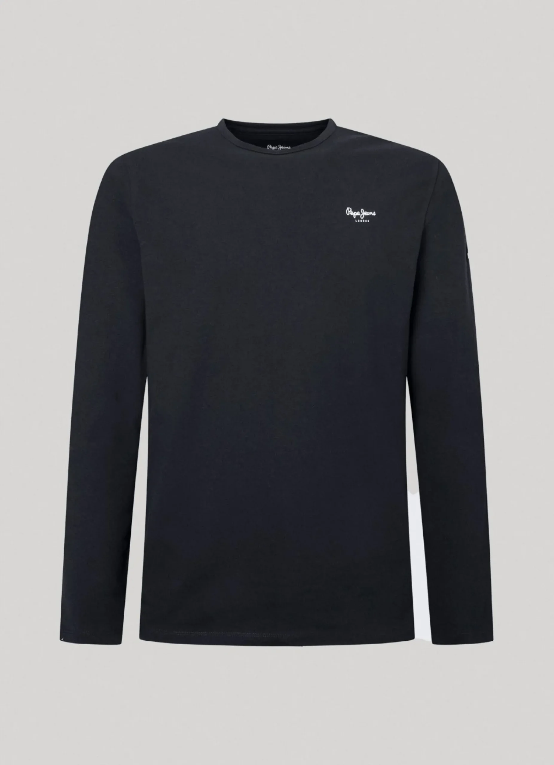Homem Pepe Jeans T-Shirts>T-Shirt De Algodao Manga Comprida