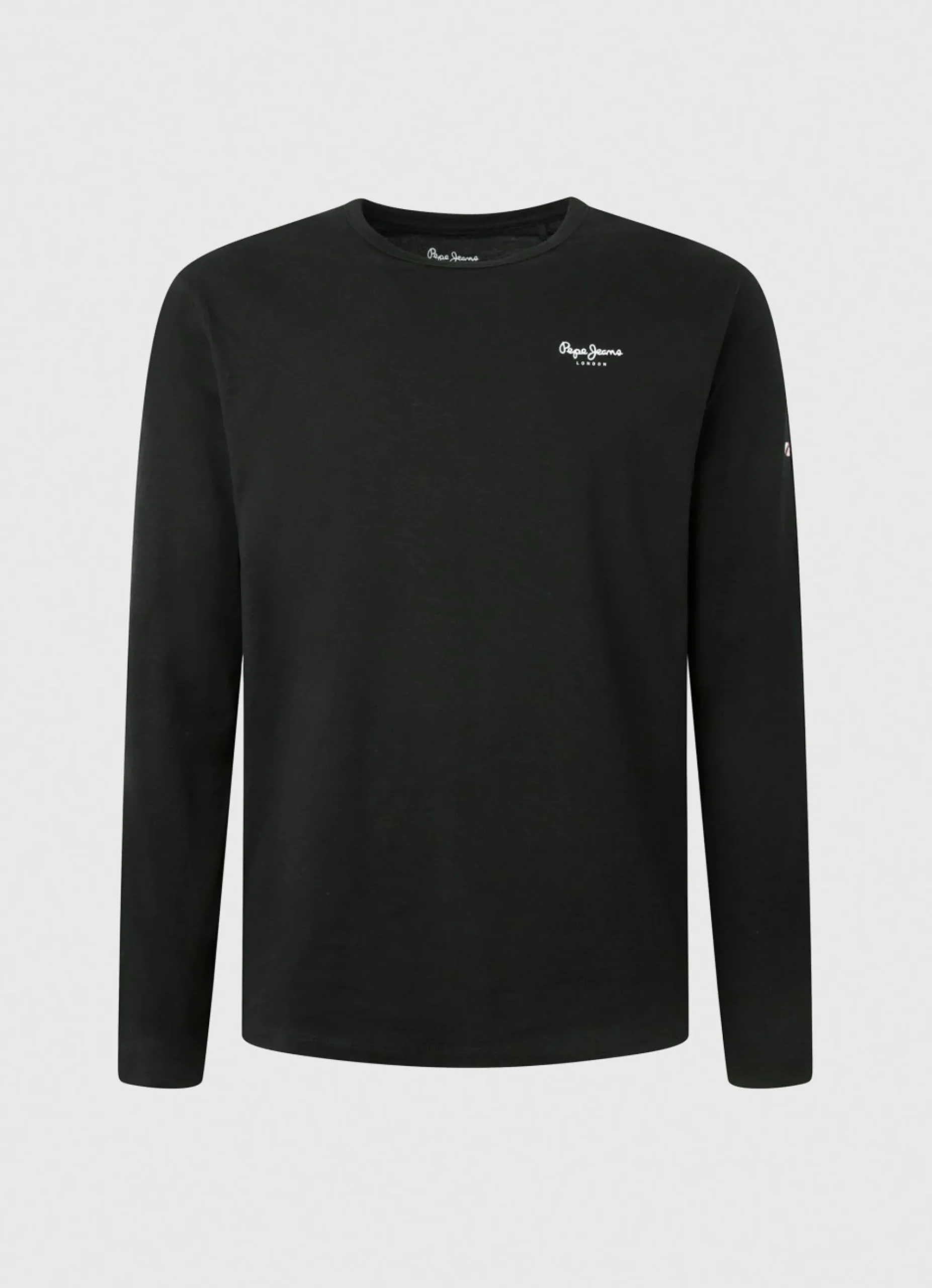 Homem Pepe Jeans T-Shirts>T-Shirt De Algodao Manga Comprida