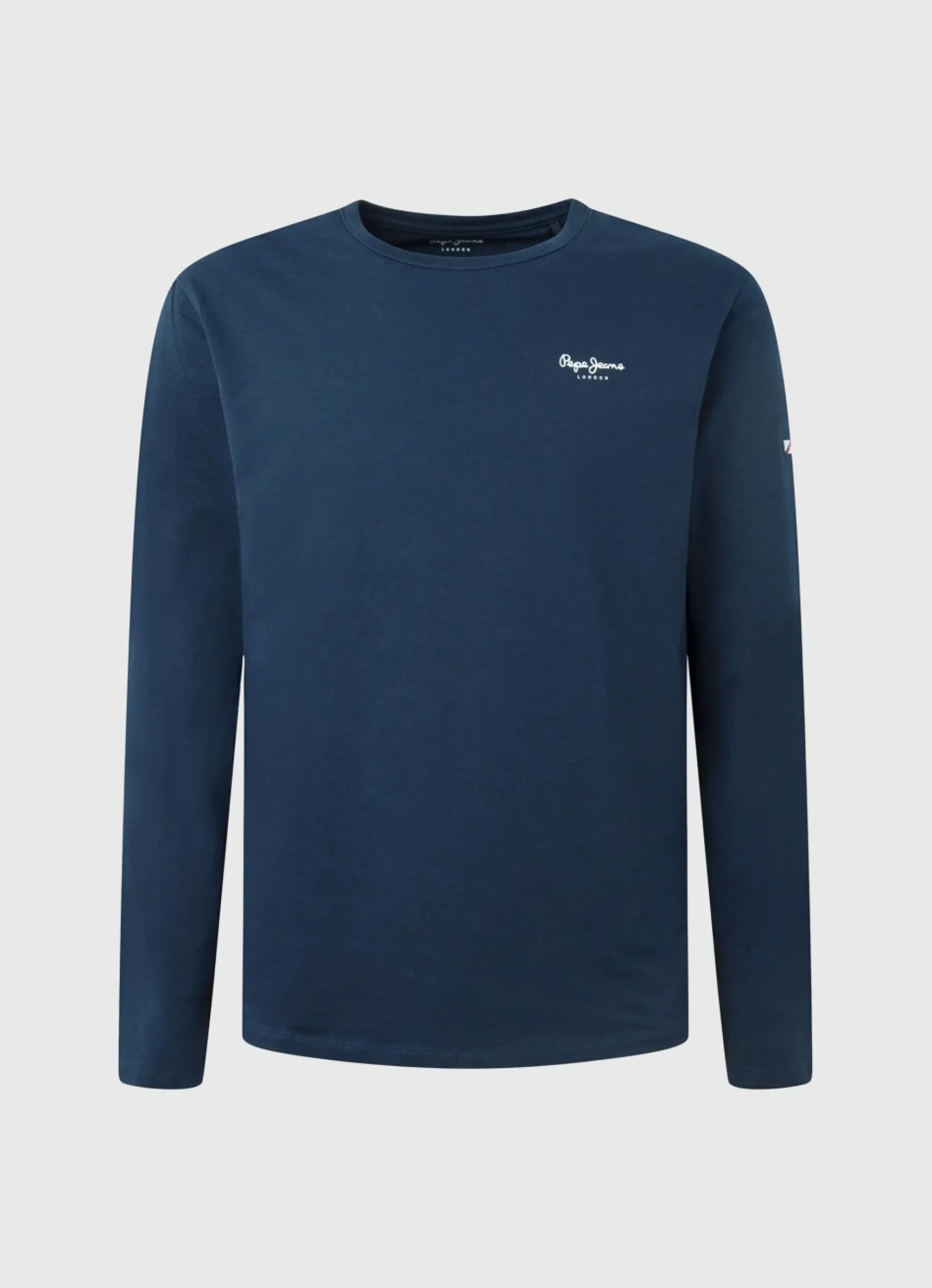 Homem Pepe Jeans T-Shirts>T-Shirt De Algodao Manga Comprida