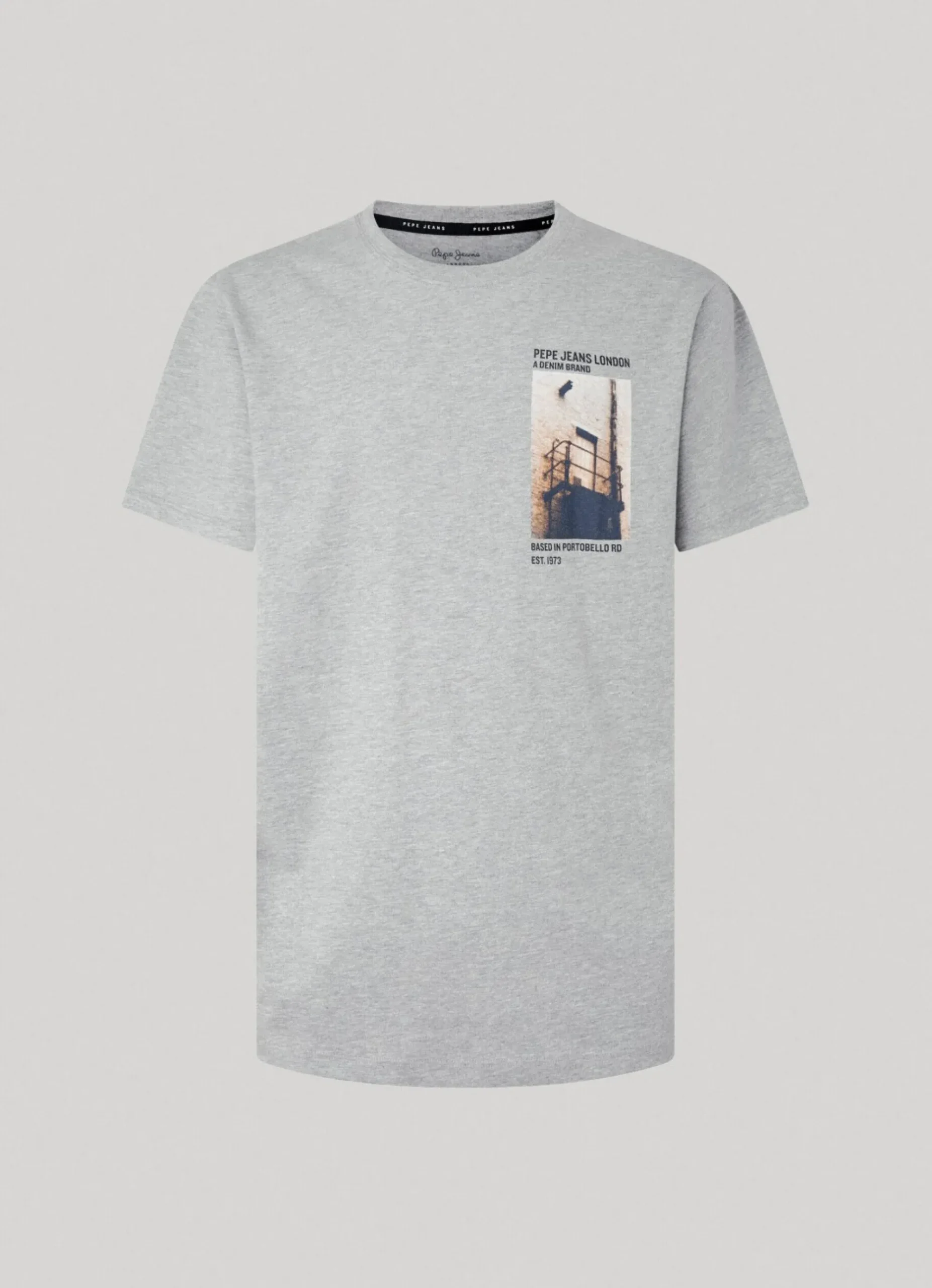 Homem Pepe Jeans T-Shirts>T-Shirt Estampado Fotografico